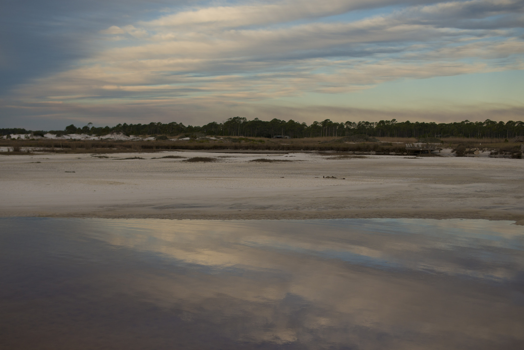 Nikon D800 + Sigma 50mm F1.4 EX DG HSM sample photo. Sunset on the outfall photography