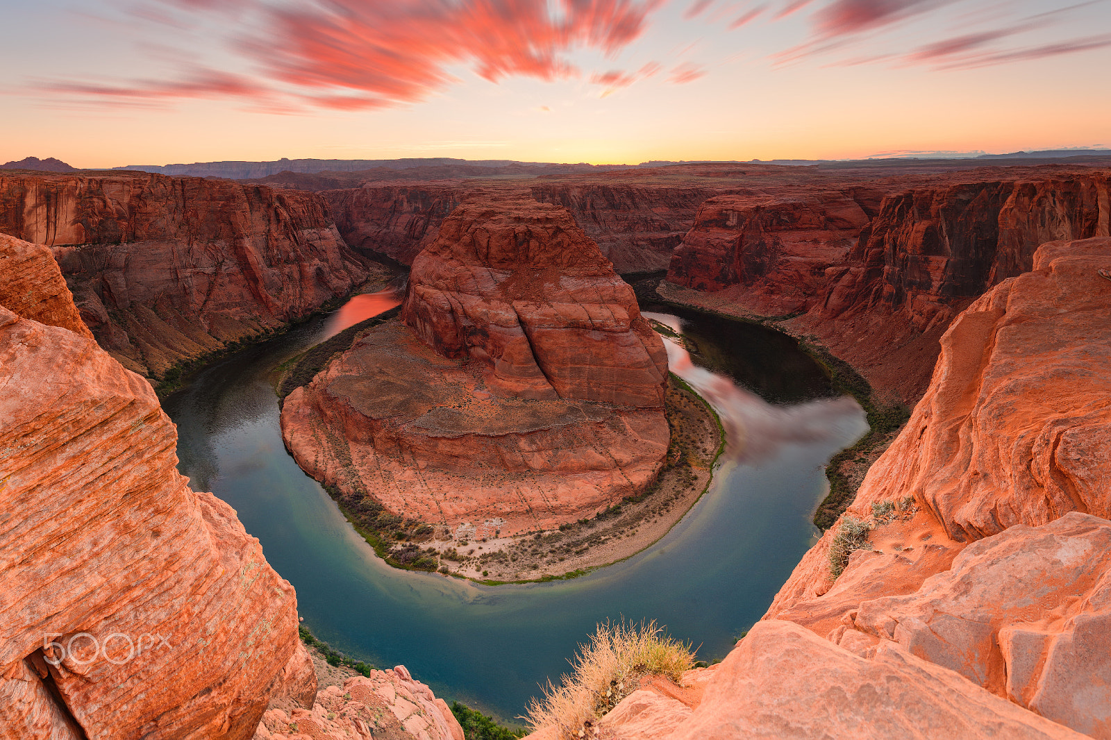 Nikon AF-S Nikkor 24-120mm F4G ED VR sample photo. Horseshoe bend photography