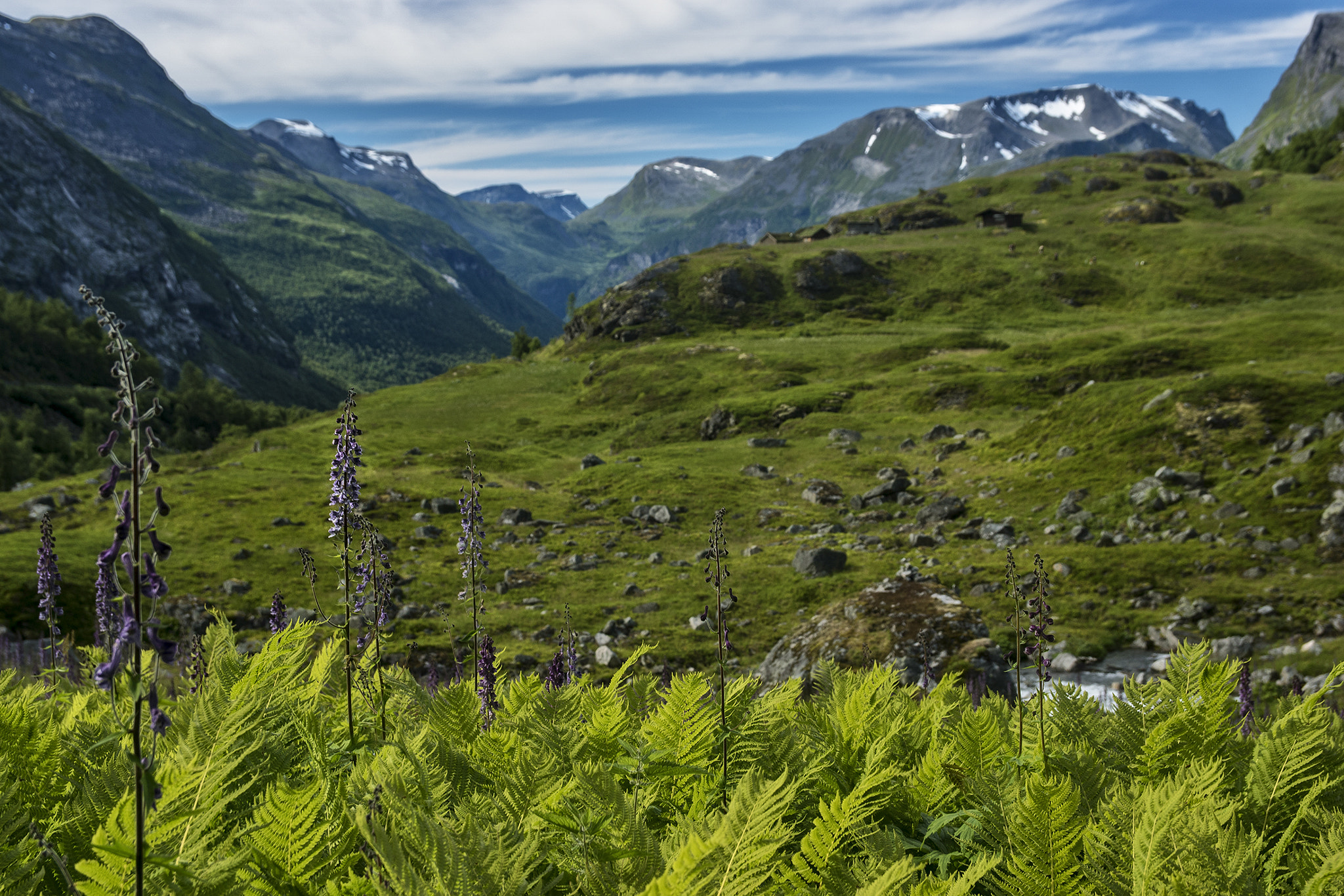 17-50mm F2.8 sample photo. From geiranger in direction of dalsnibba photography