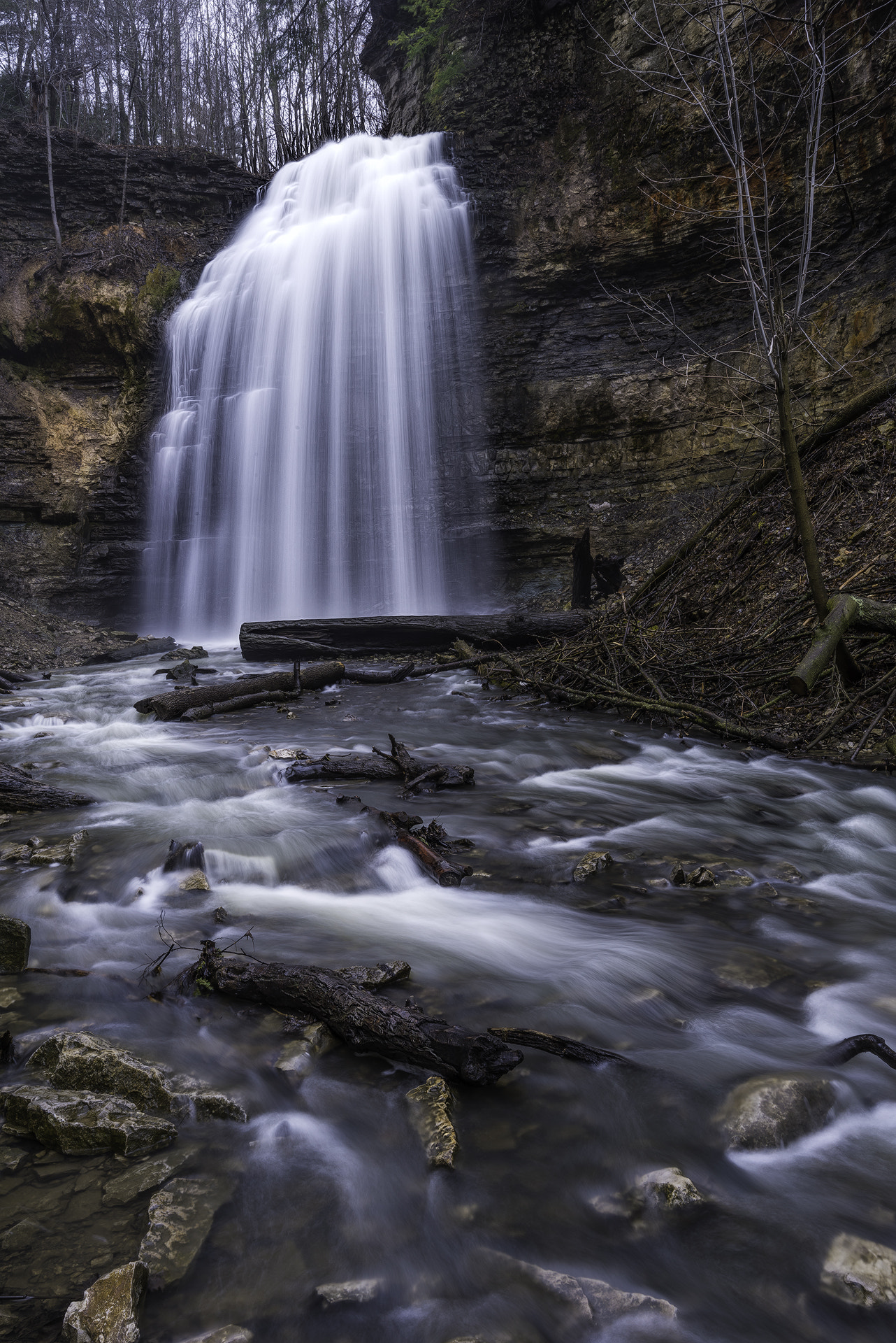 Nikon AF-S Nikkor 16-35mm F4G ED VR sample photo. Tiffany falls photography