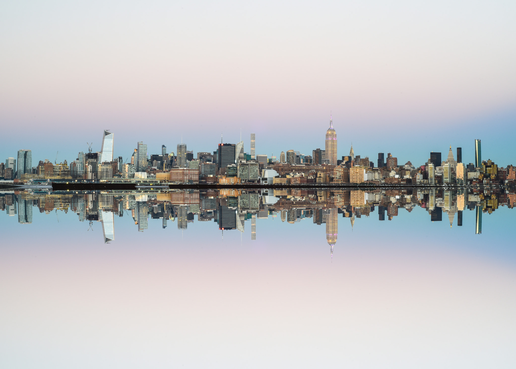 Nikon D750 + Nikon AF Nikkor 50mm F1.8D sample photo. Mirror midtown photography