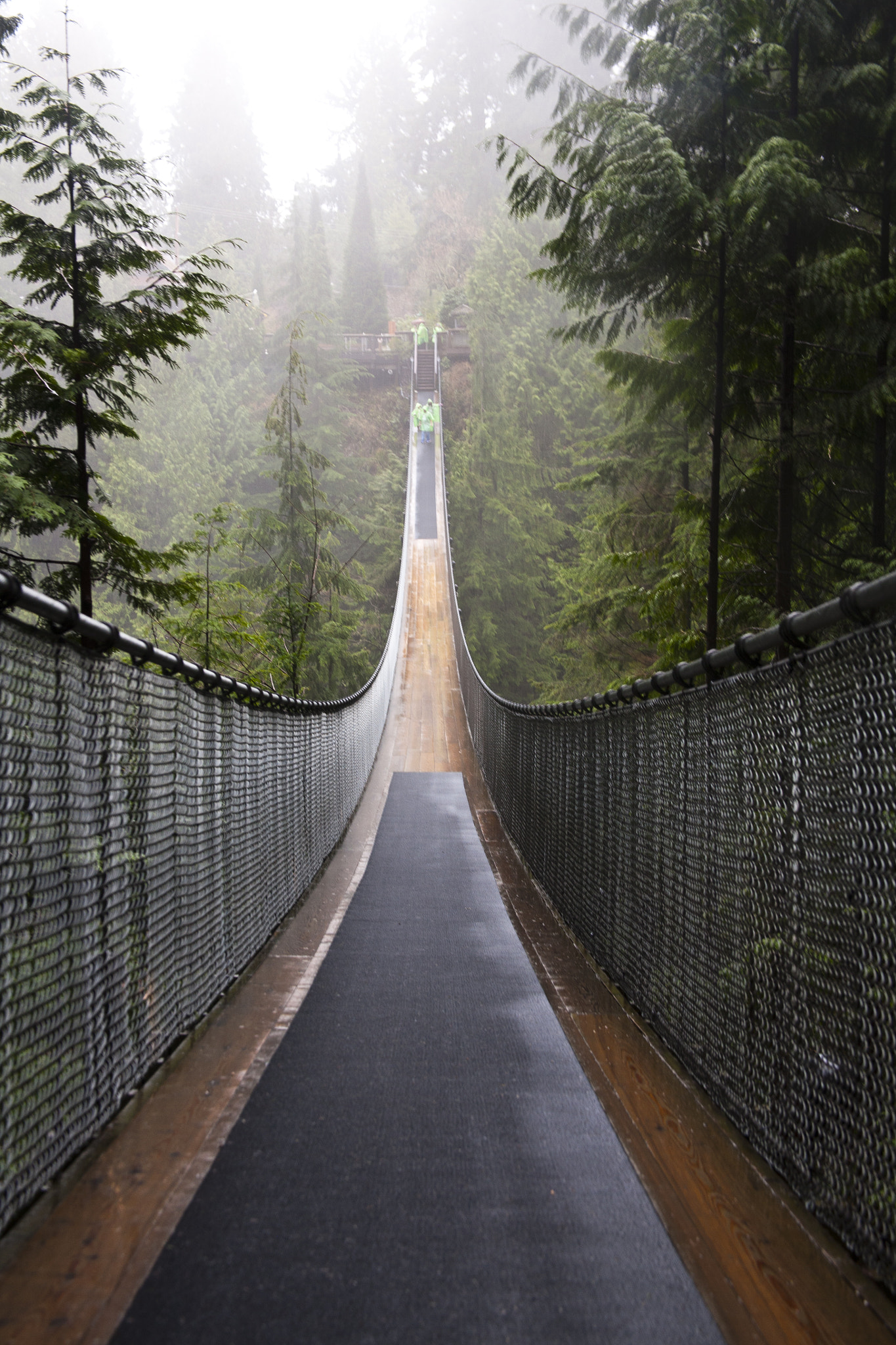 Canon EOS 5D sample photo. Capilano bridge in vancouver, british columbia photography