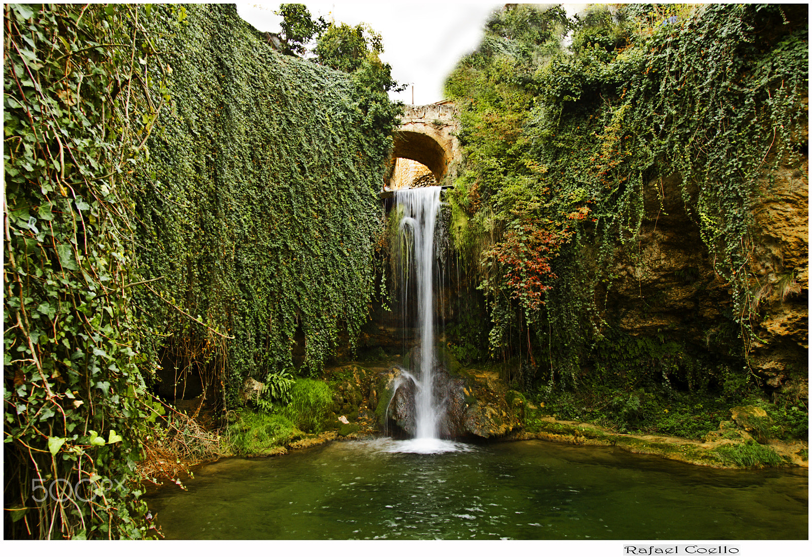 Canon EF-S 10-22mm F3.5-4.5 USM sample photo. Natural waterfall of the molinar river. photography
