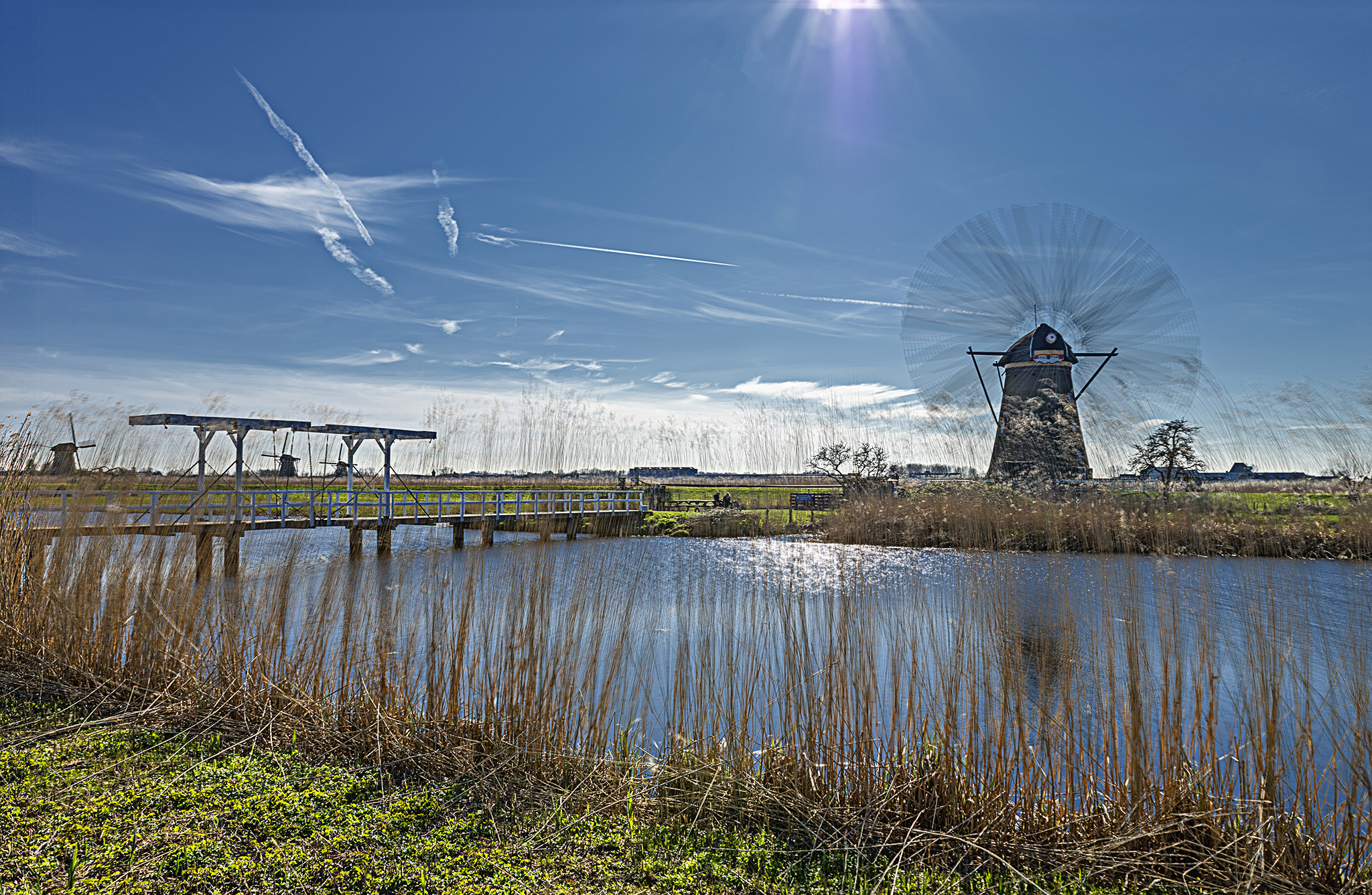 Pentax K-1 sample photo. Holland kinderdijk photography