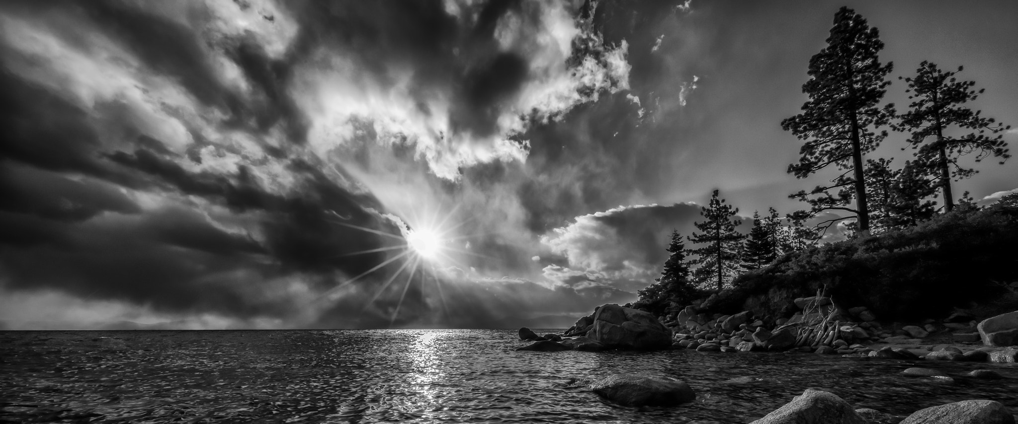 Canon EF 11-24mm F4L USM sample photo. Sand harbor spring evening photography