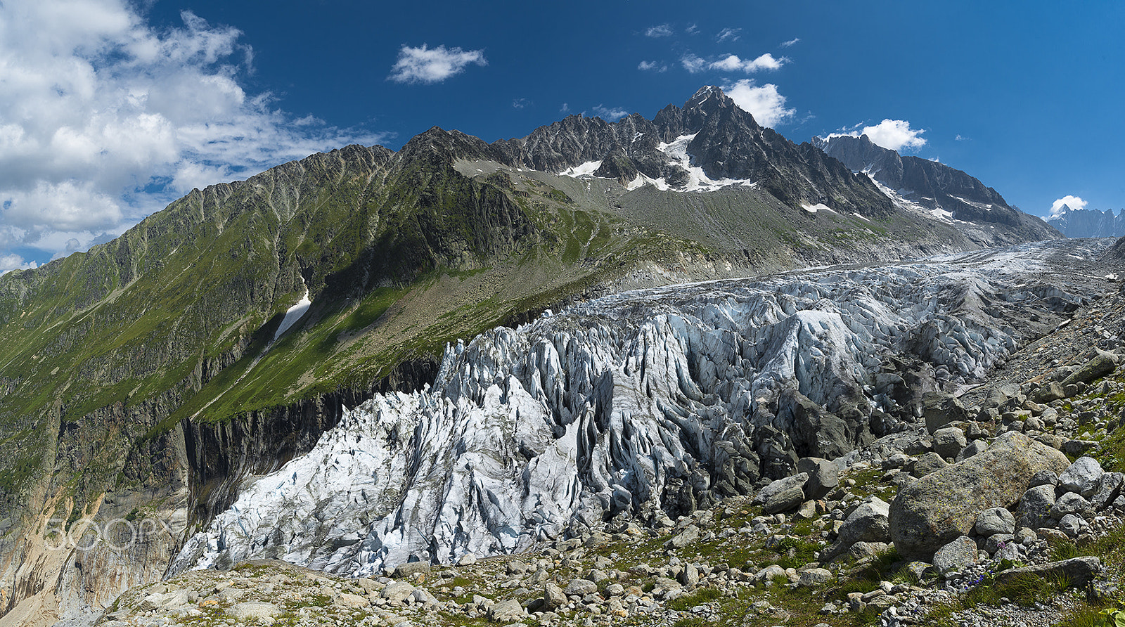 Nikon AF-S Nikkor 14-24mm F2.8G ED sample photo. Le glacier d’argentière photography