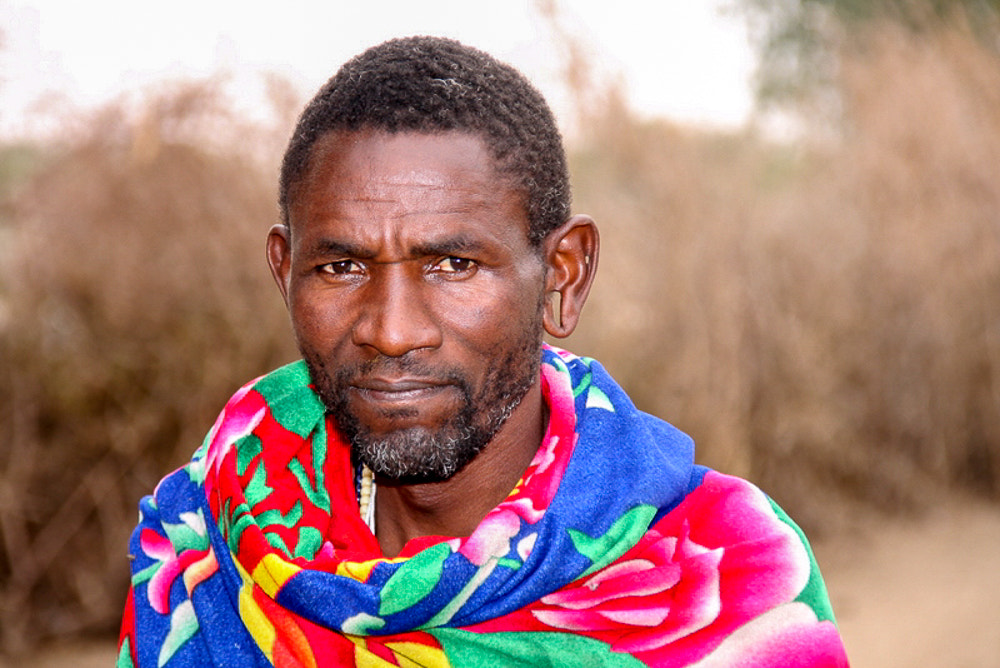 Canon EOS 40D + Sigma 18-200mm f/3.5-6.3 DC OS sample photo. Massai elder. he has four wives. photography
