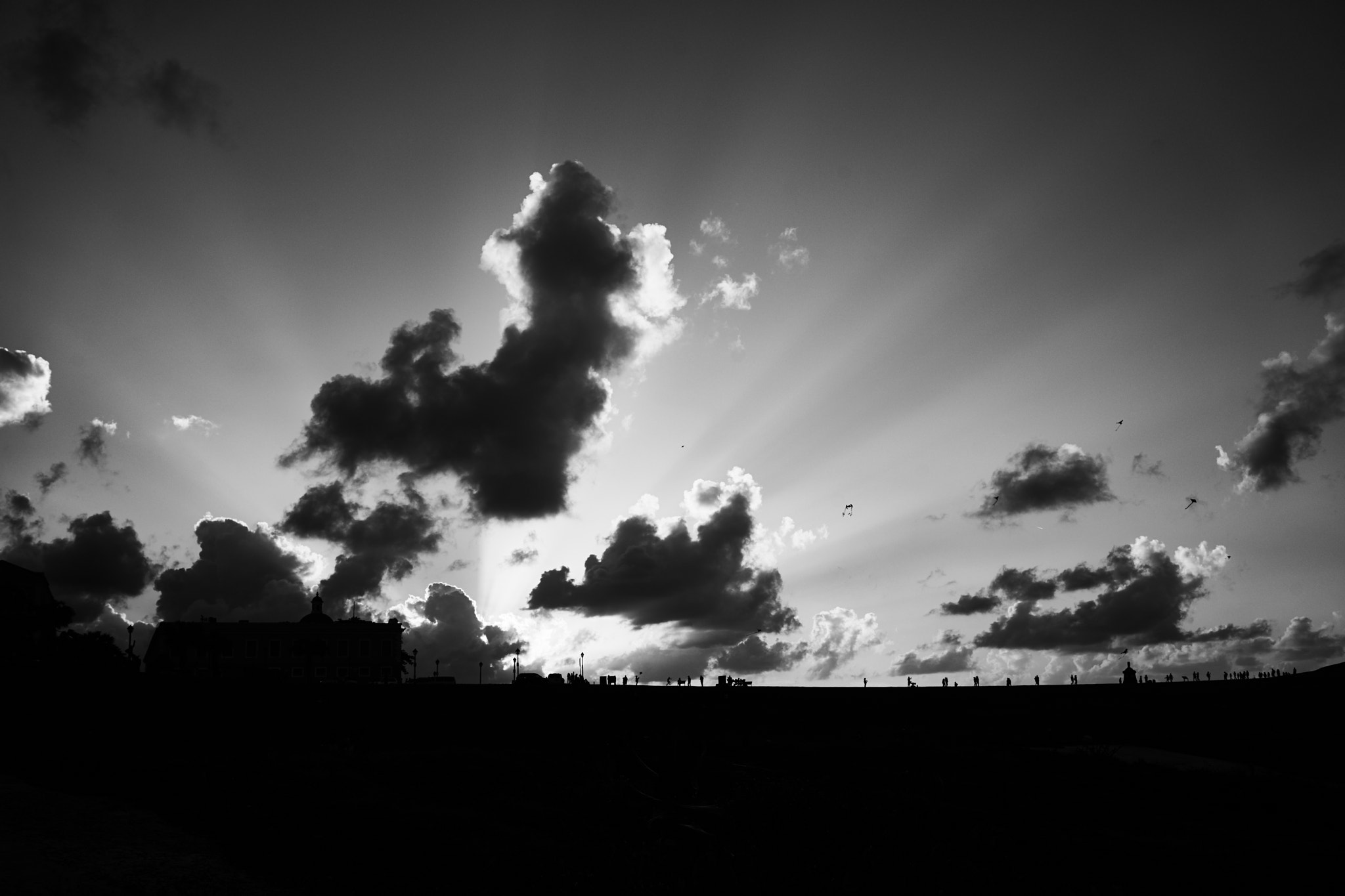 Sony a7 II + Sony Sonnar T* FE 35mm F2.8 ZA sample photo. Old san juan sunset photography