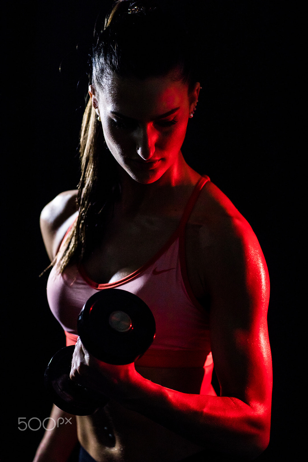 Canon EF 85mm F1.2L II USM sample photo. Vika fitgirl fitness shoot photography