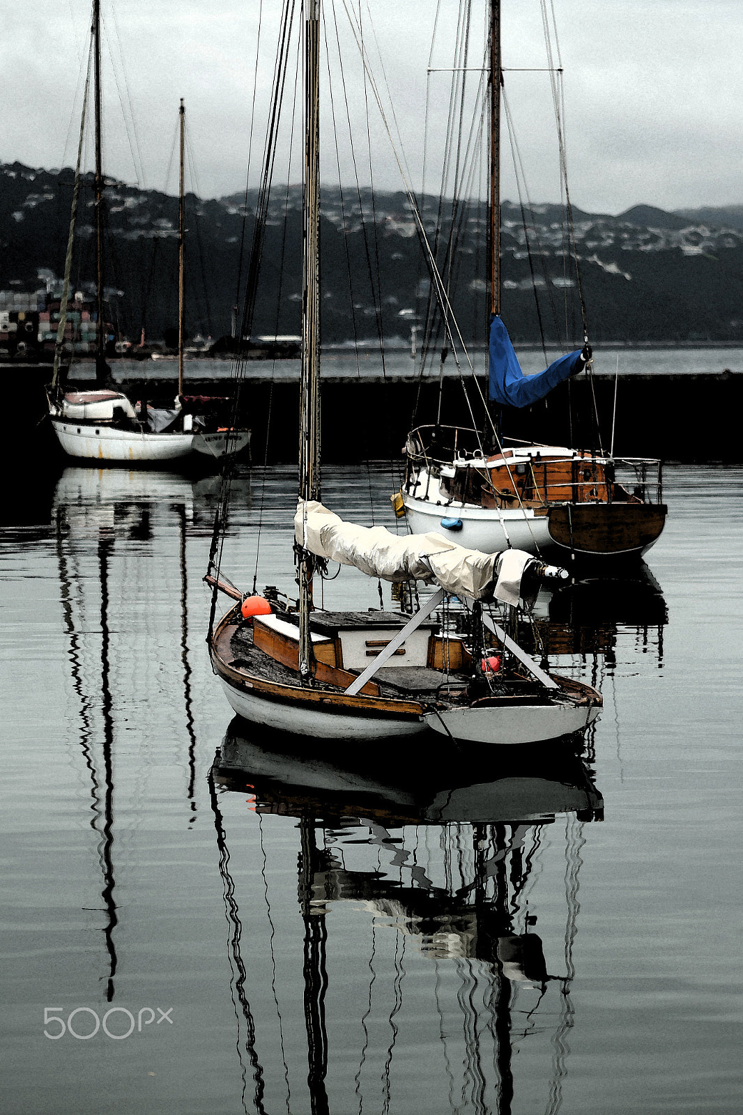 Fujifilm X-T1 + Fujifilm XF 90mm F2 R LM WR sample photo. Old yachts photography