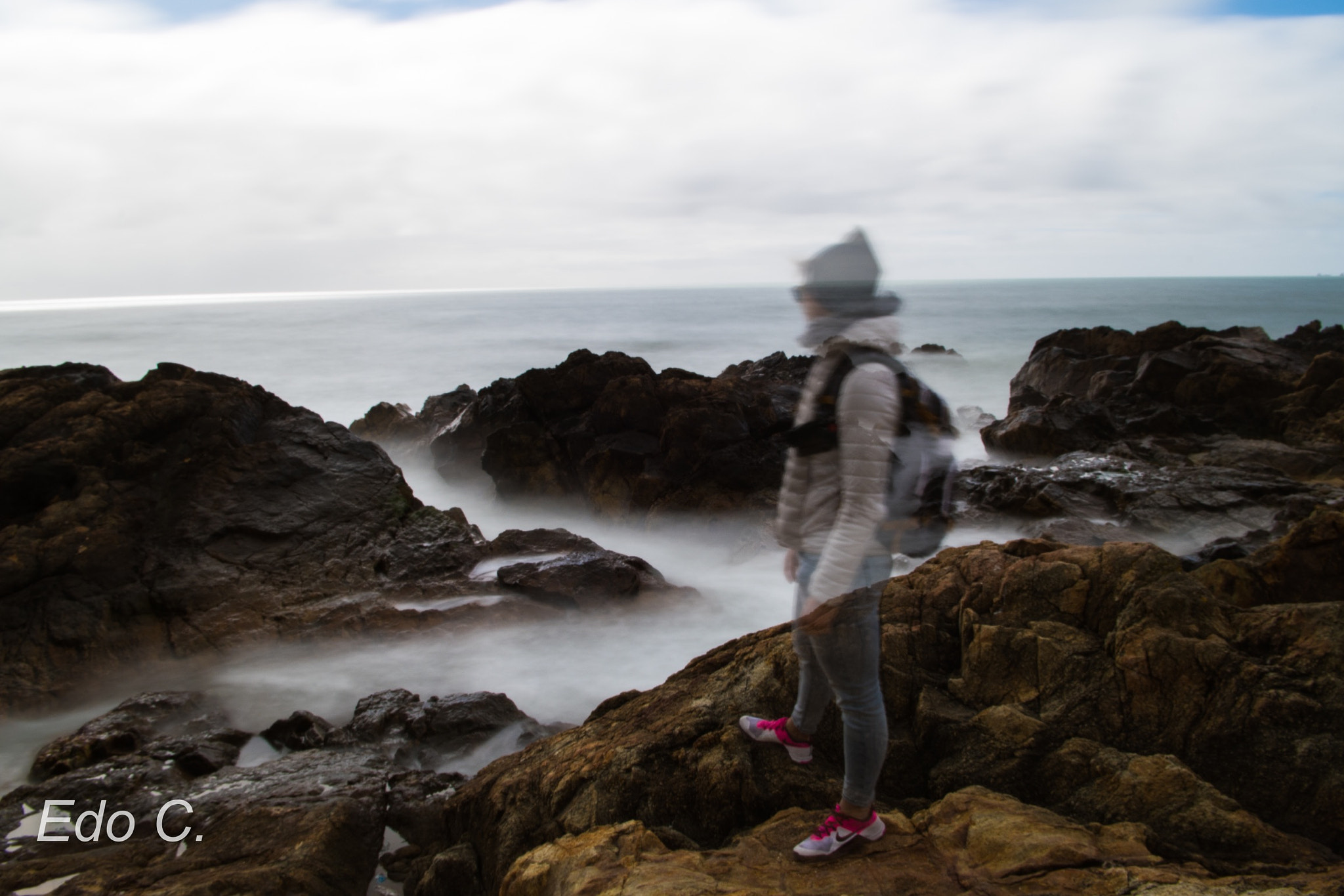 Nikon D500 sample photo. The ghost on the ocean. photography