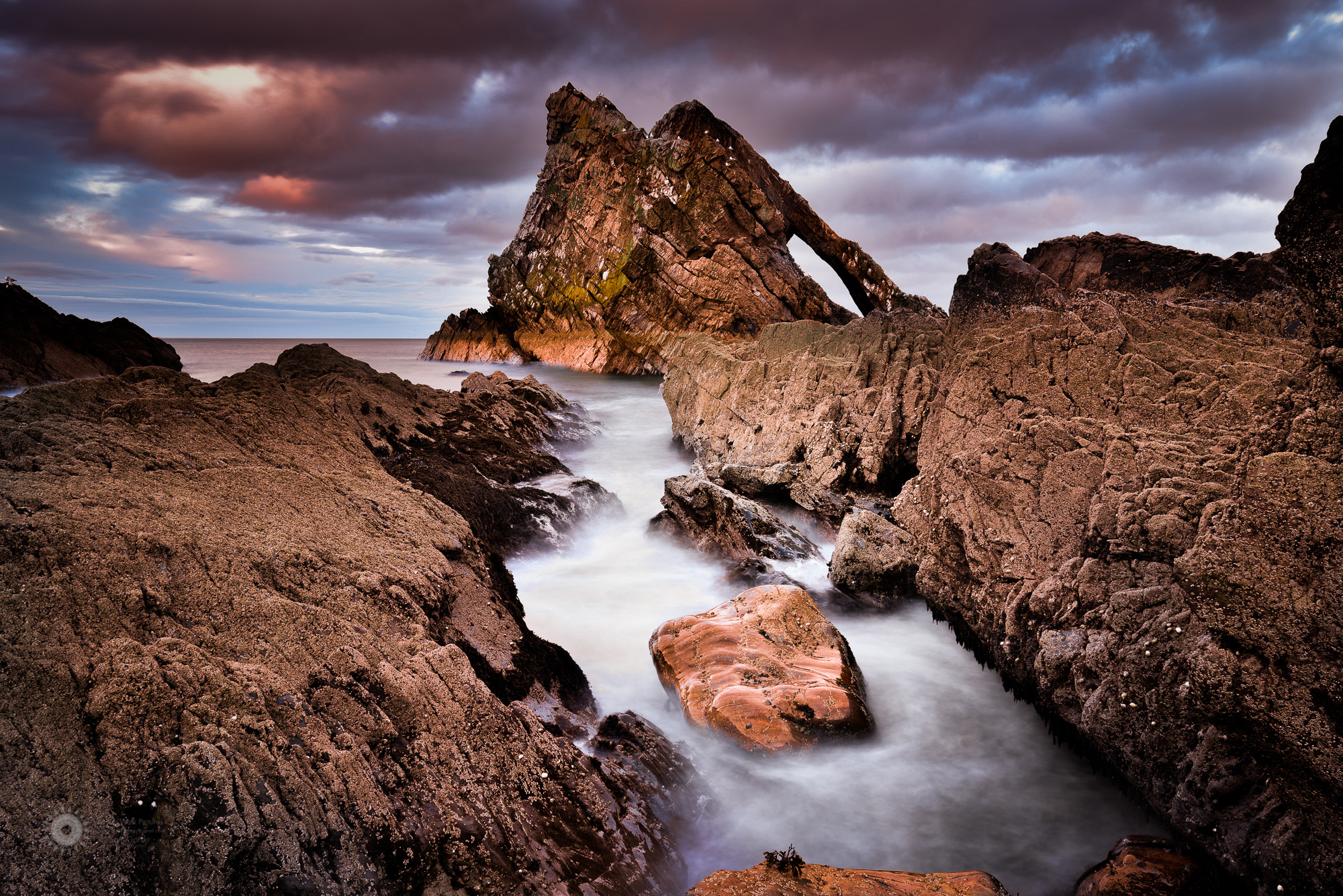 Nikon D810 sample photo. Bow fiddle rock sunset photography