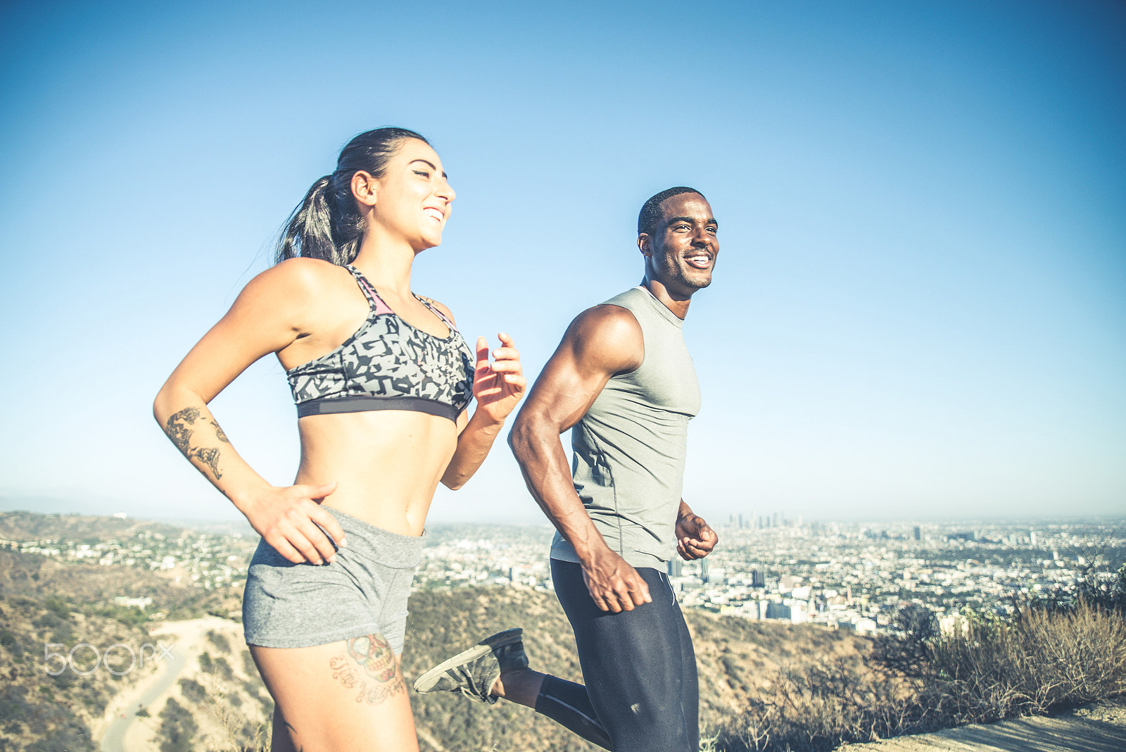 Nikon D610 sample photo. Couple running photography