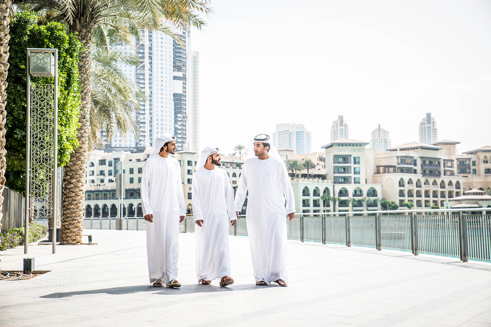 Nikon D610 sample photo. Arabian businessmen meeting outdoors photography