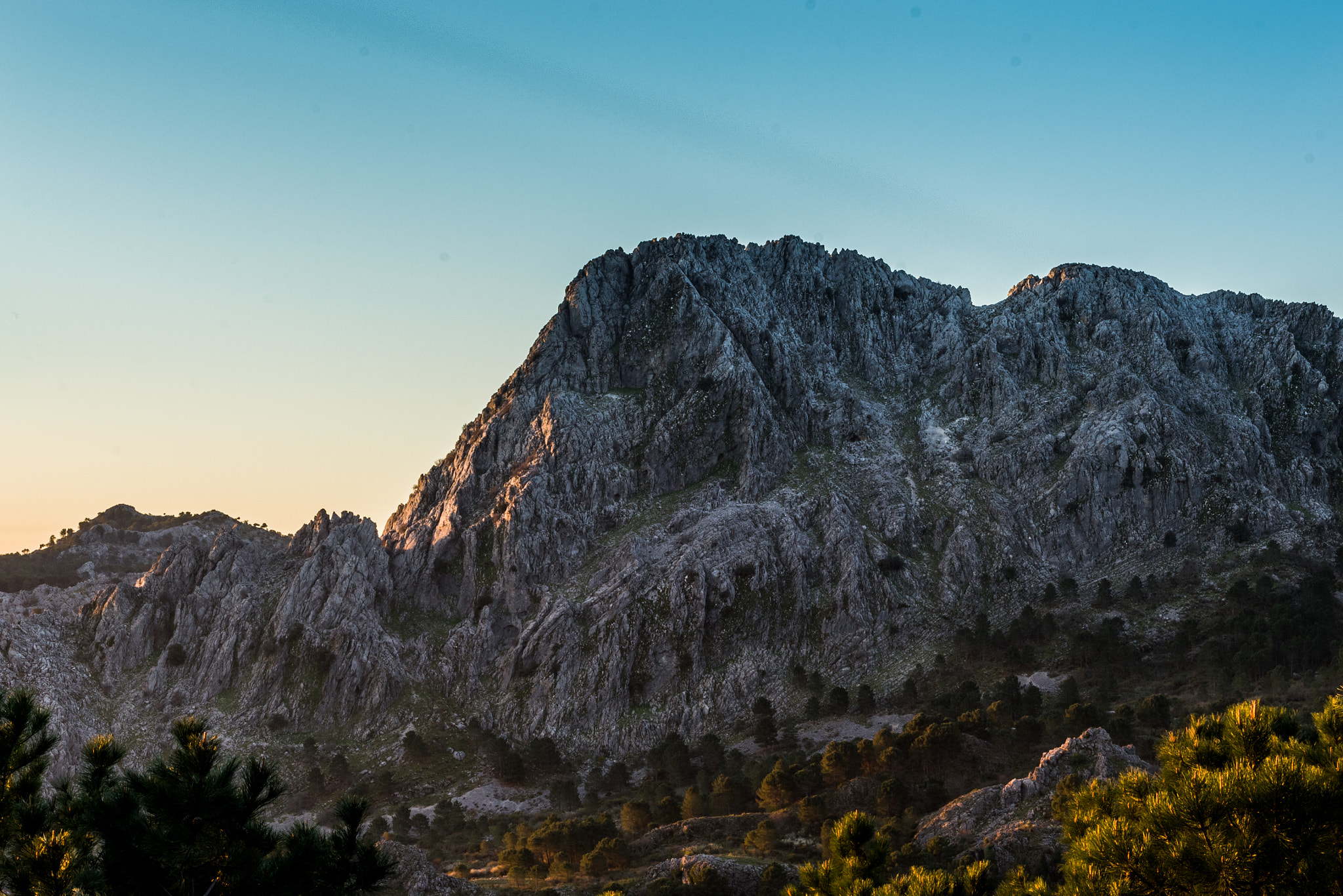 Nikon AF-S Nikkor 24-70mm F2.8G ED sample photo. Pico grazalema photography