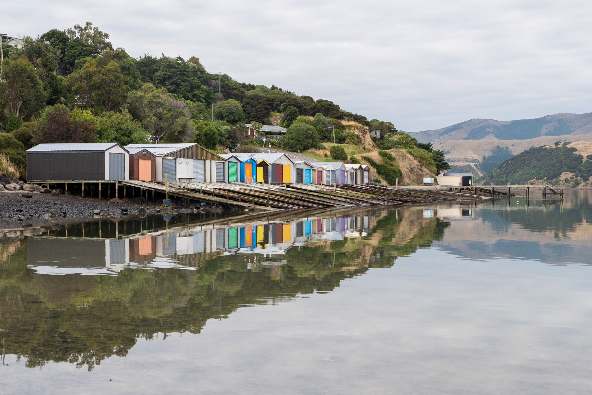 Panasonic Lumix DMC-GX8 sample photo. Boathouses photography