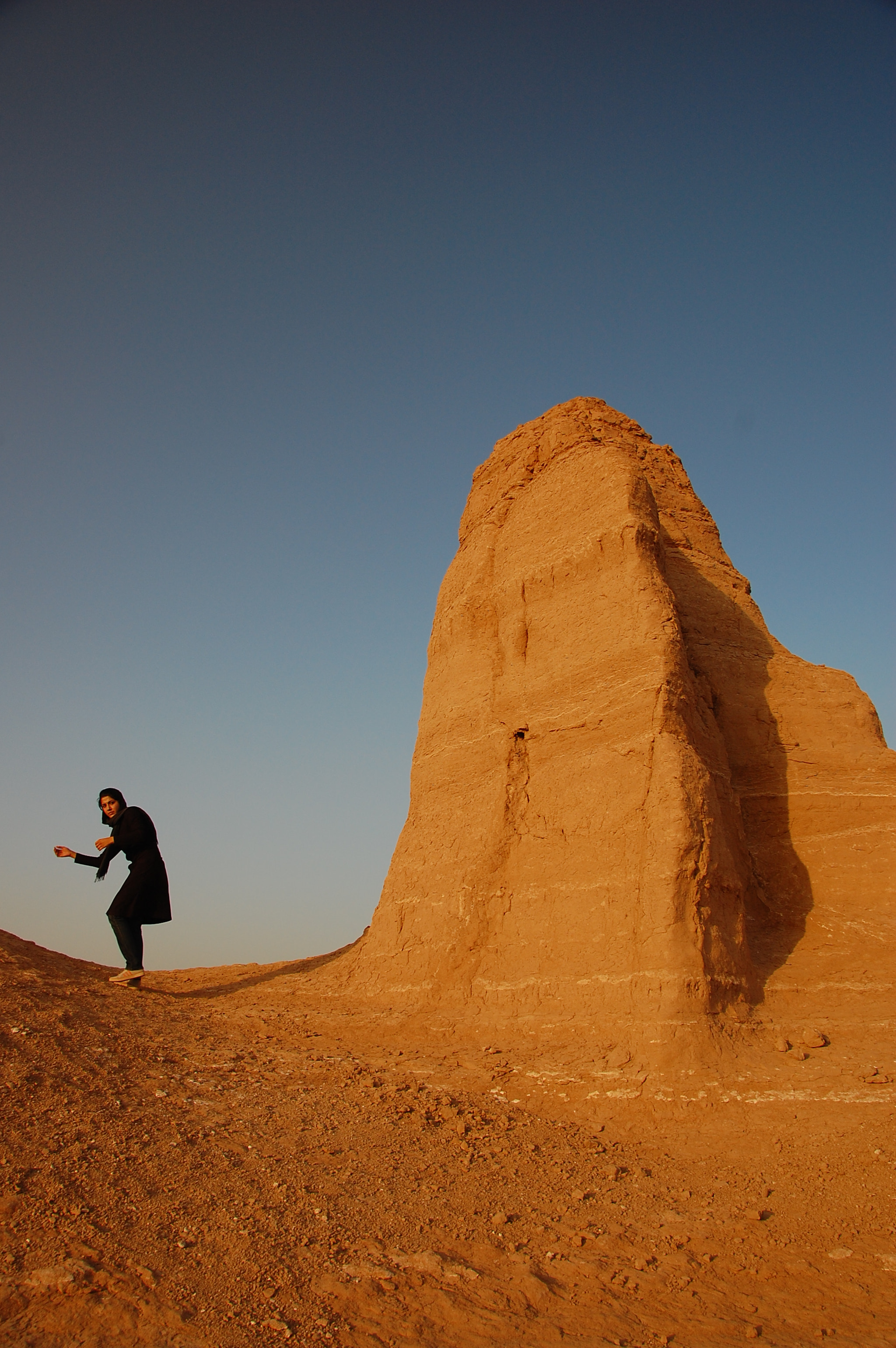 Nikon D40 sample photo. Lonely woman photography