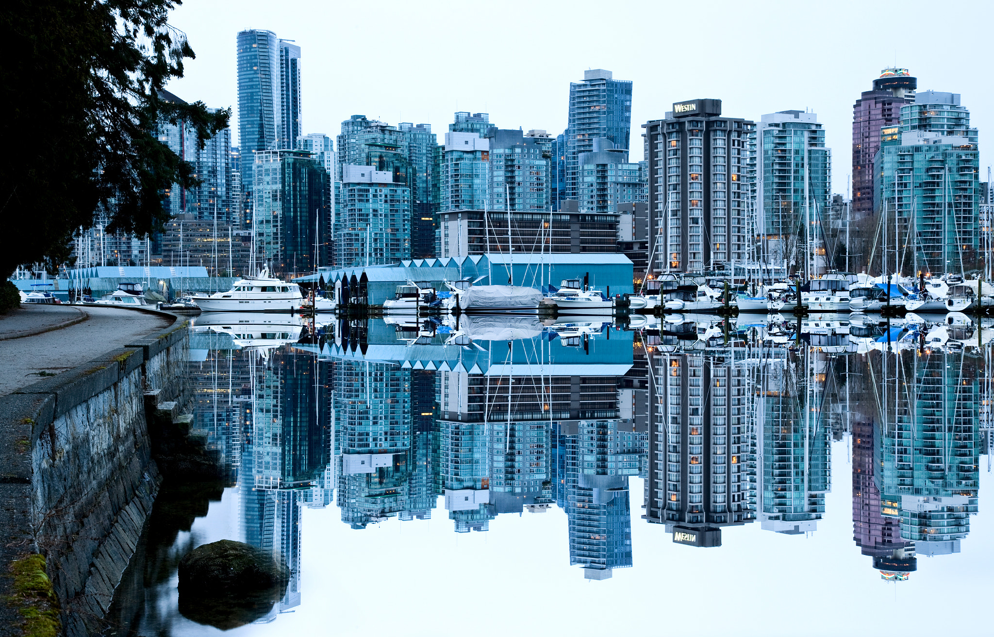 Canon EOS-1Ds Mark III sample photo. Vancouver reflection photography