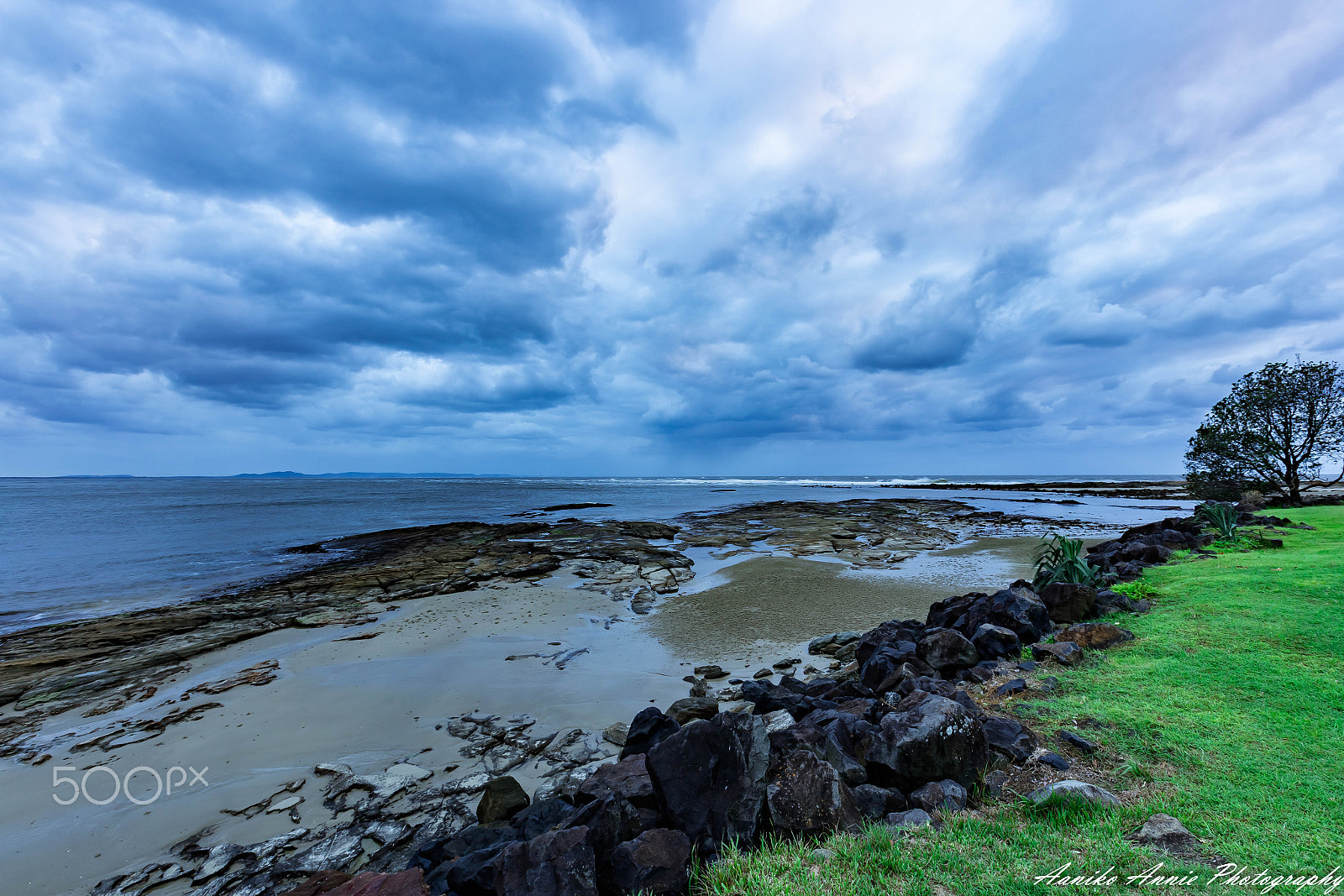 Canon EF 16-35mm F2.8L II USM sample photo. Iluka woody head - camping site (gloomy sunrise) photography