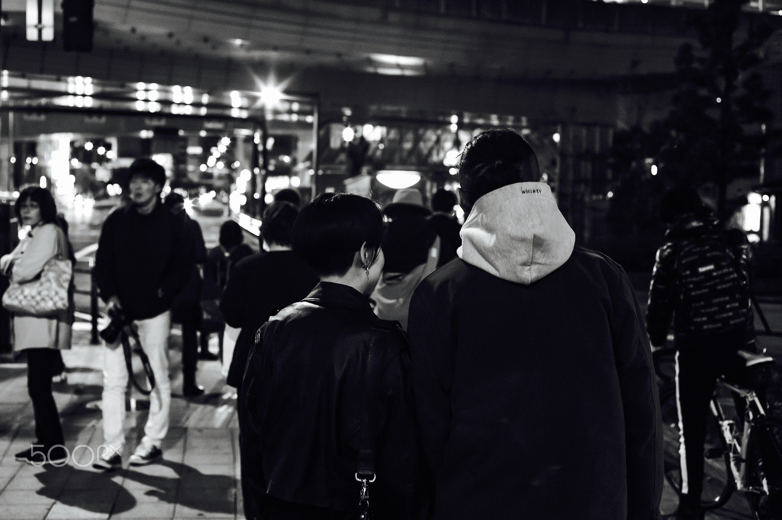 Summicron-M 50mm f/2 (IV, V) sample photo. Urban night snap photography