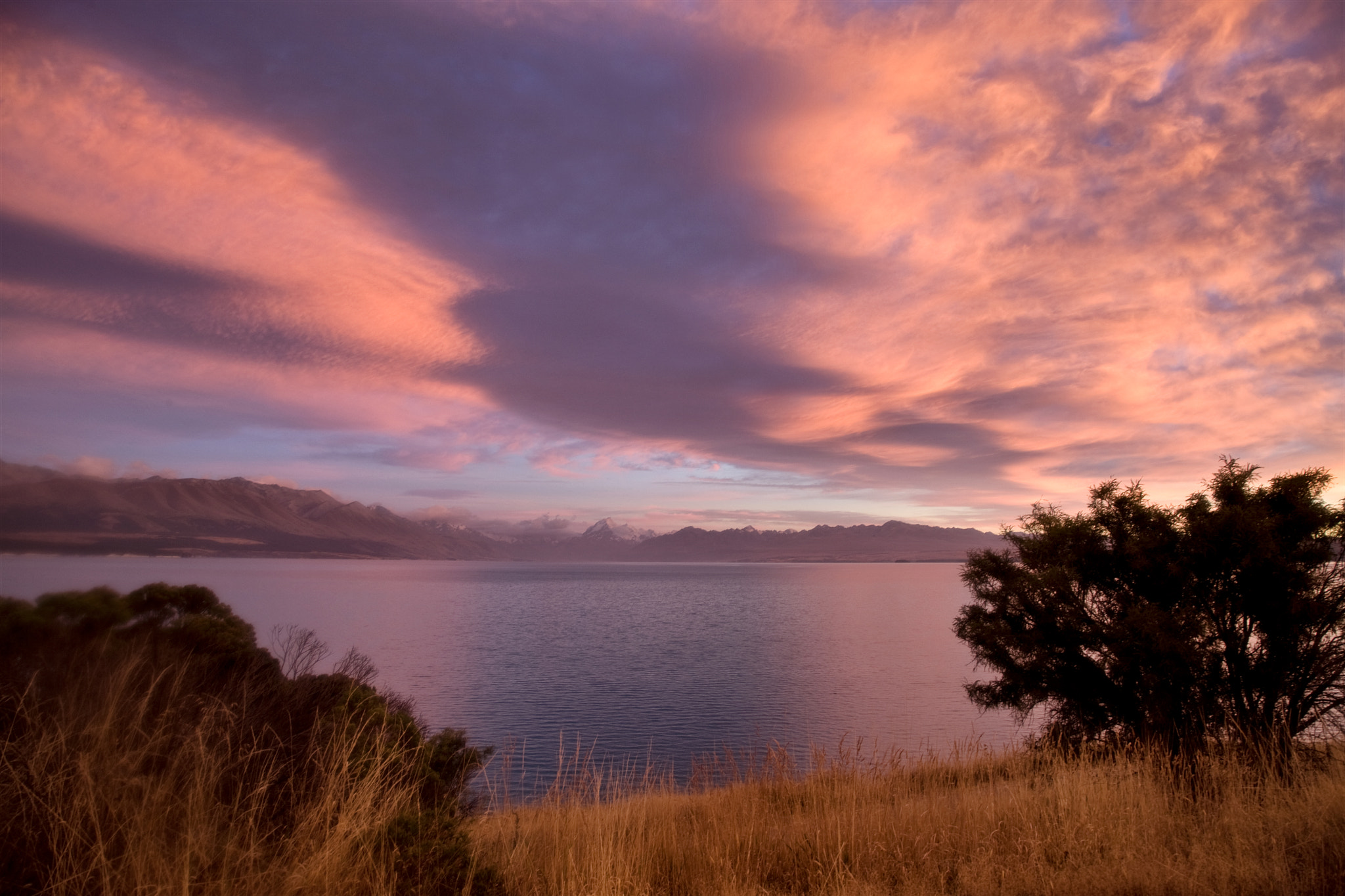 Canon EOS-1Ds Mark III sample photo. Sunrise mount cook photography