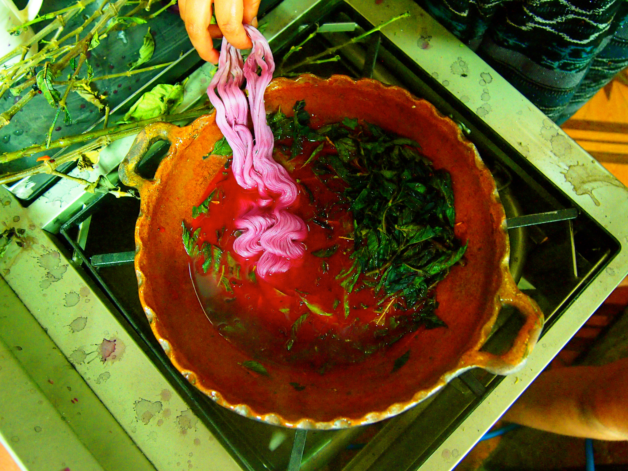 Olympus PEN E-PM1 sample photo. Weaving photography