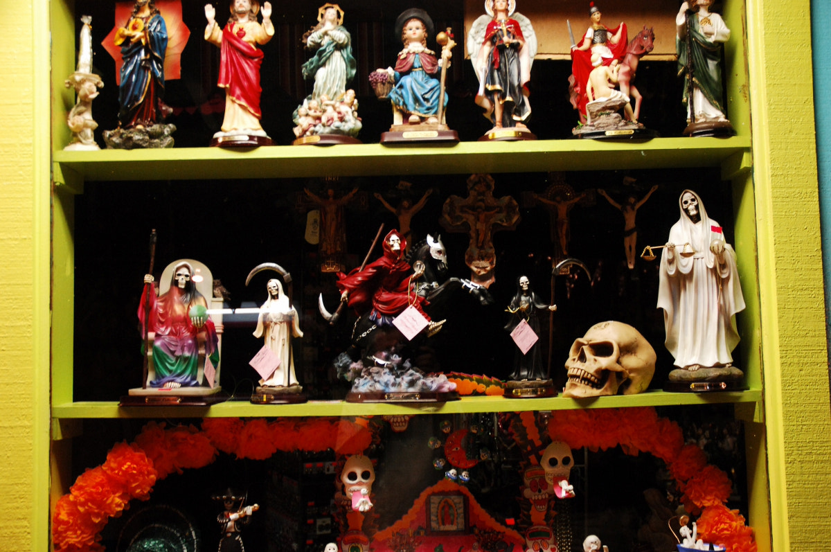 Nikon D2X sample photo. Dia de los muertos, los angeles photography
