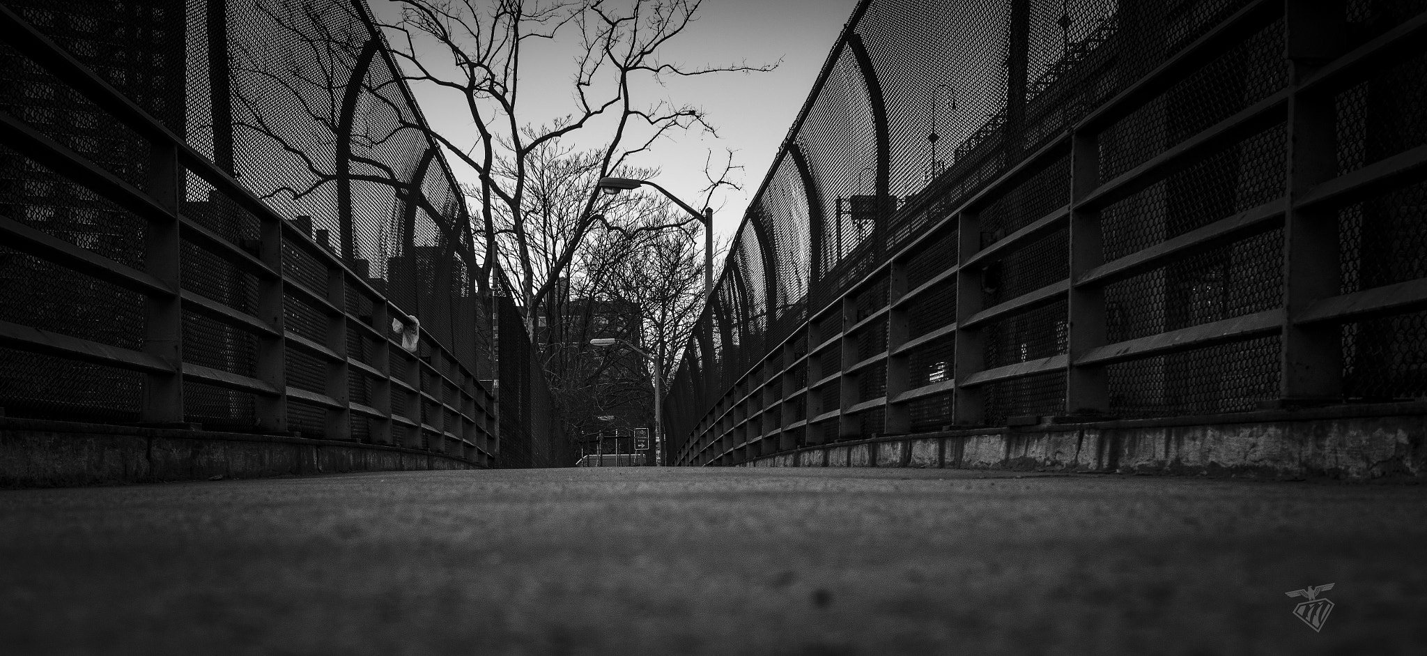 Canon EF-S 24mm F2.8 STM sample photo. Foot bridge over fdr drive, nyc.. photography