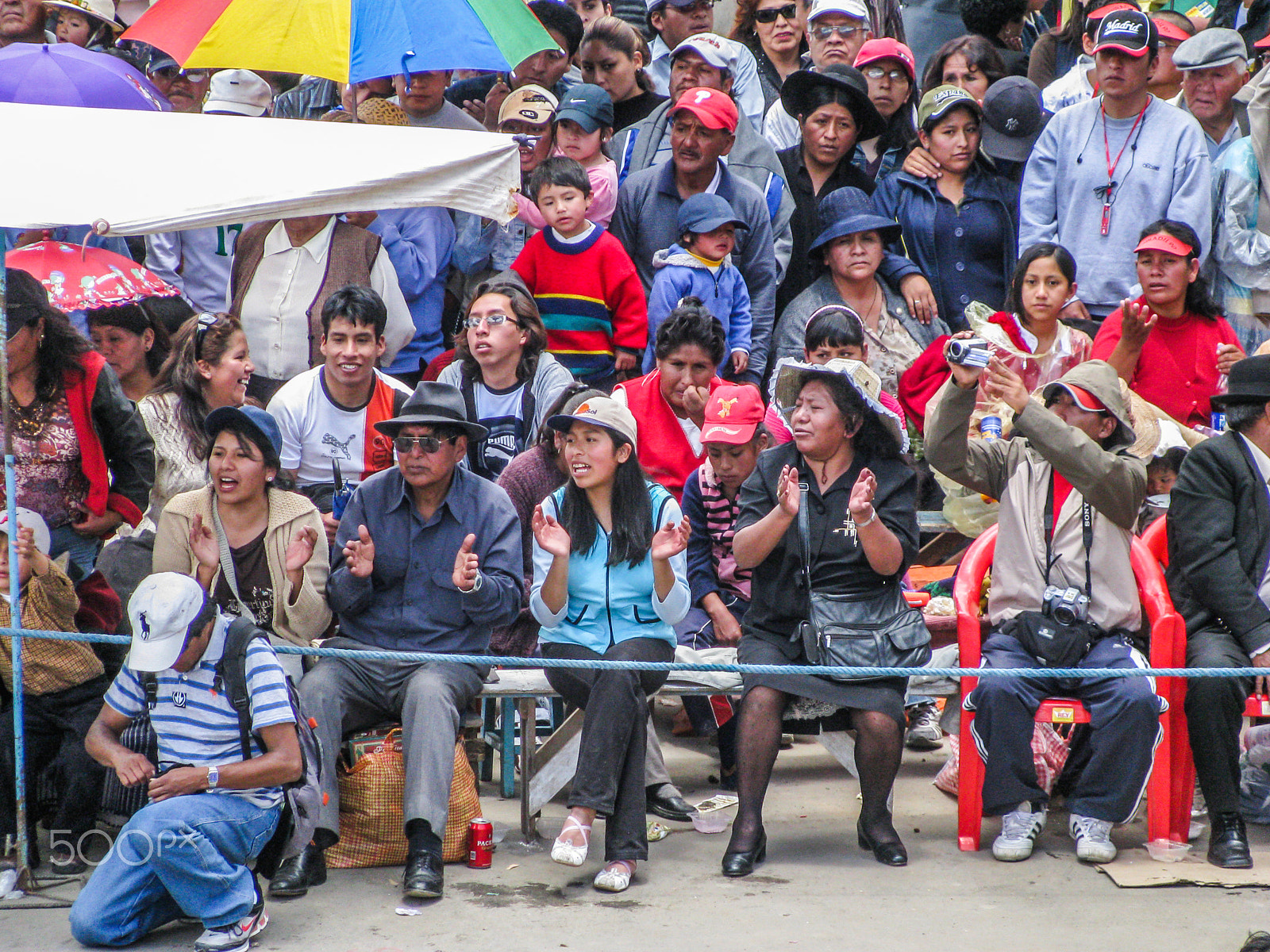 Canon POWERSHOT SX100 IS sample photo. Oruro - bolivia - february 21, 2009: people enjoyi photography