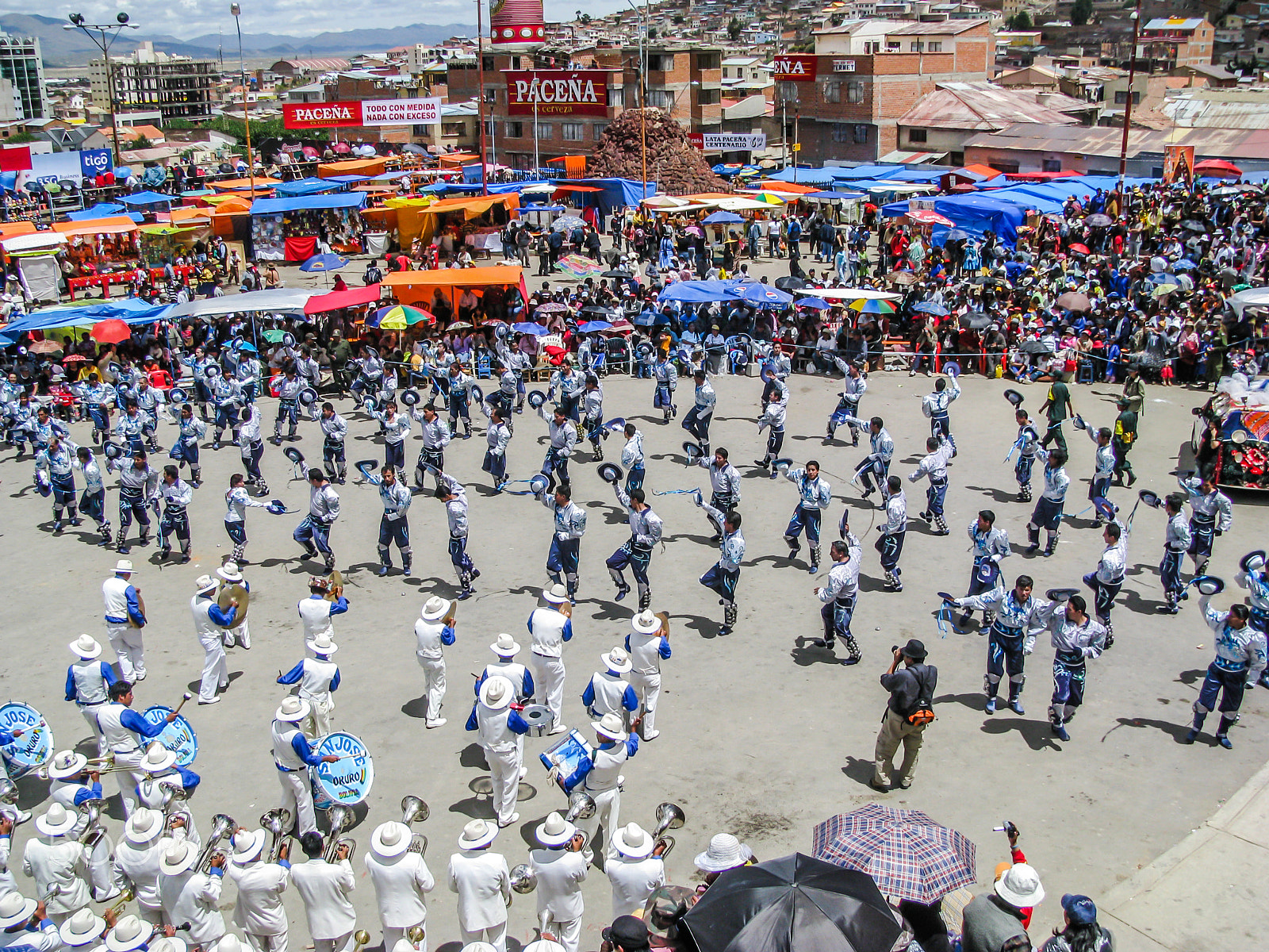 Canon POWERSHOT SX100 IS sample photo. Oruro - bolivia - february 21, 2009: oruro carnival in bolivia, declared unesco cultural world... photography