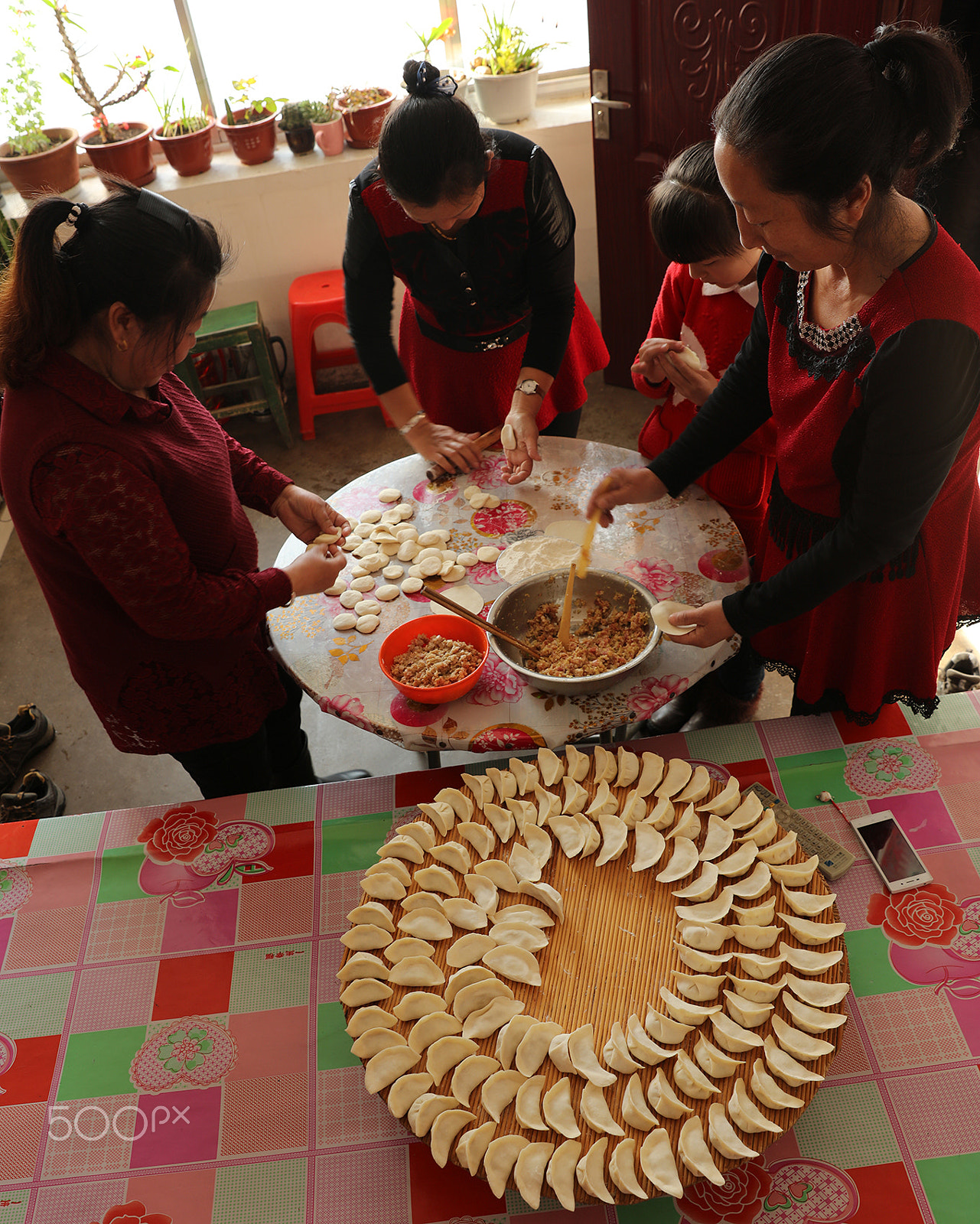 Canon EF 24-70mm F2.8L II USM sample photo. Make dumplings photography