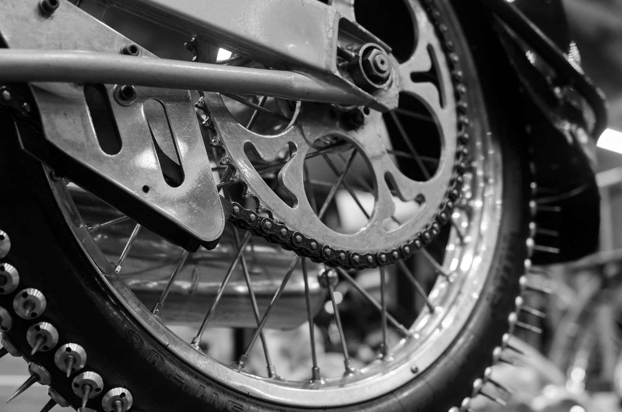 Nikon AF-S Nikkor 24-70mm F2.8G ED sample photo. Tire ice speedway photography
