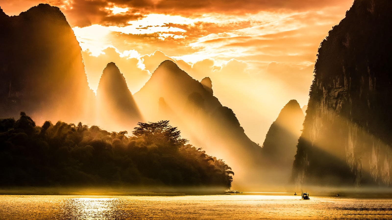 Canon EF 70-200mm F2.8L IS II USM sample photo. Lijiang river scenery vii photography