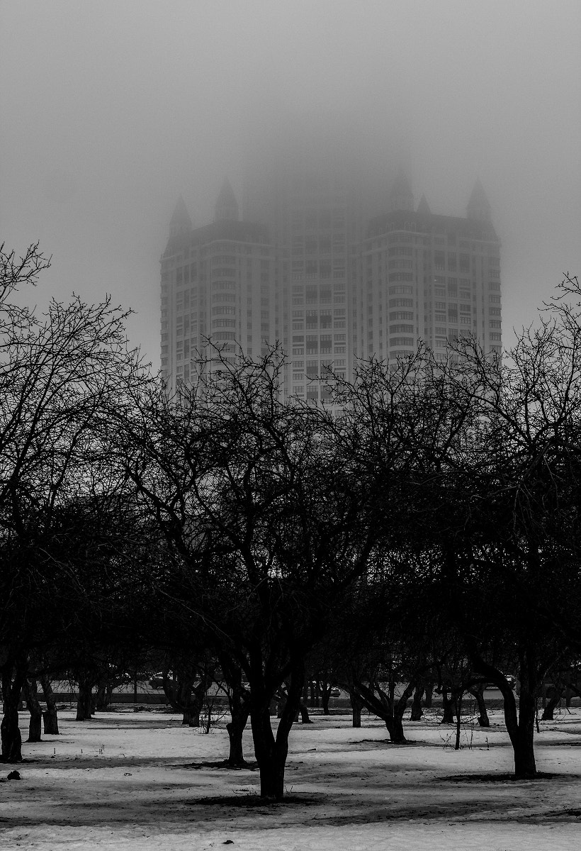 Canon EF 35-80mm f/4-5.6 sample photo. Dracula house photography