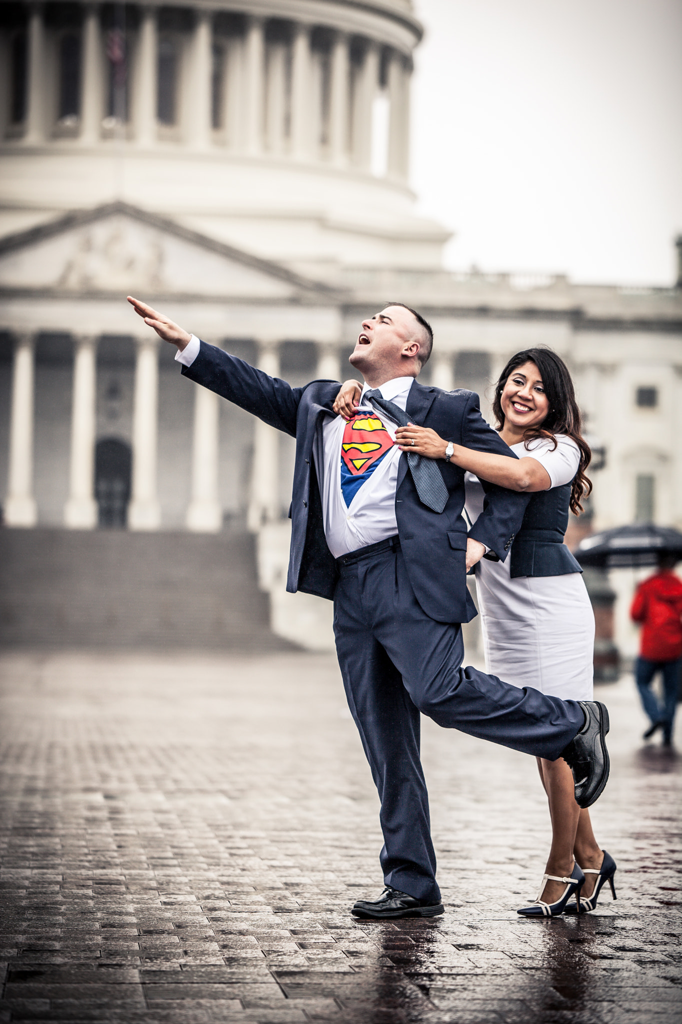 Canon EF 300mm F2.8L IS II USM sample photo. Superman and his love photography