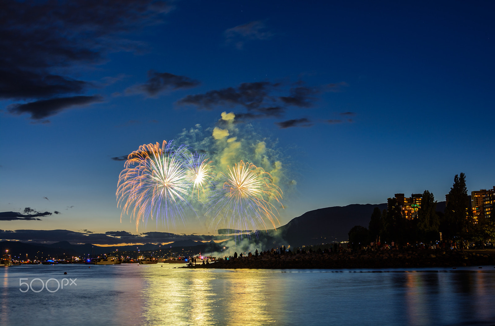 Nikon AF-S Nikkor 24-120mm F4G ED VR sample photo. Salute, beautiful fireworks photography
