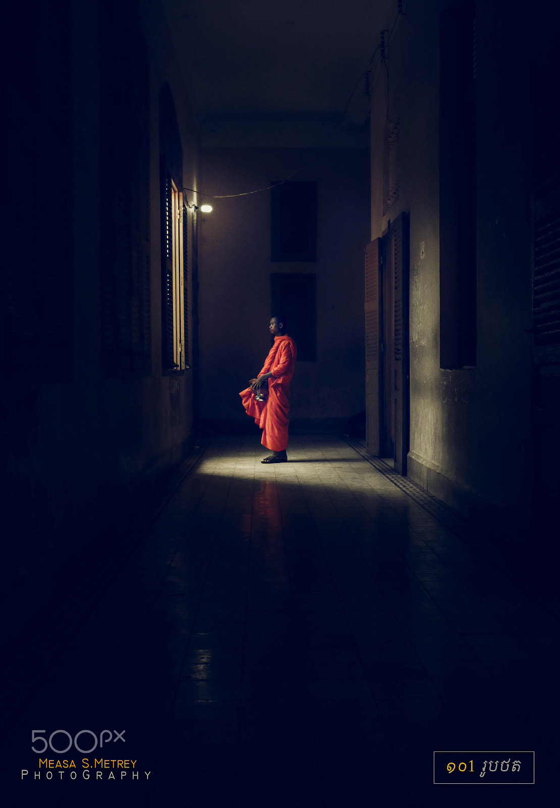 Canon EOS 80D + Canon EF 24-105mm F4L IS USM sample photo. Cambodia monk photography