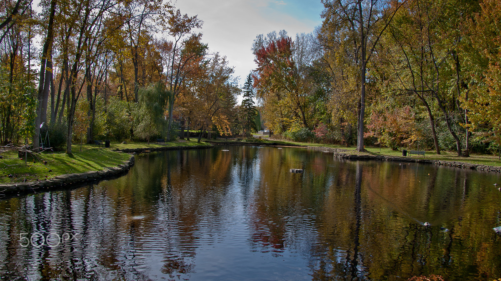 Sony DT 18-250mm F3.5-6.3 sample photo. Lake rosemère photography