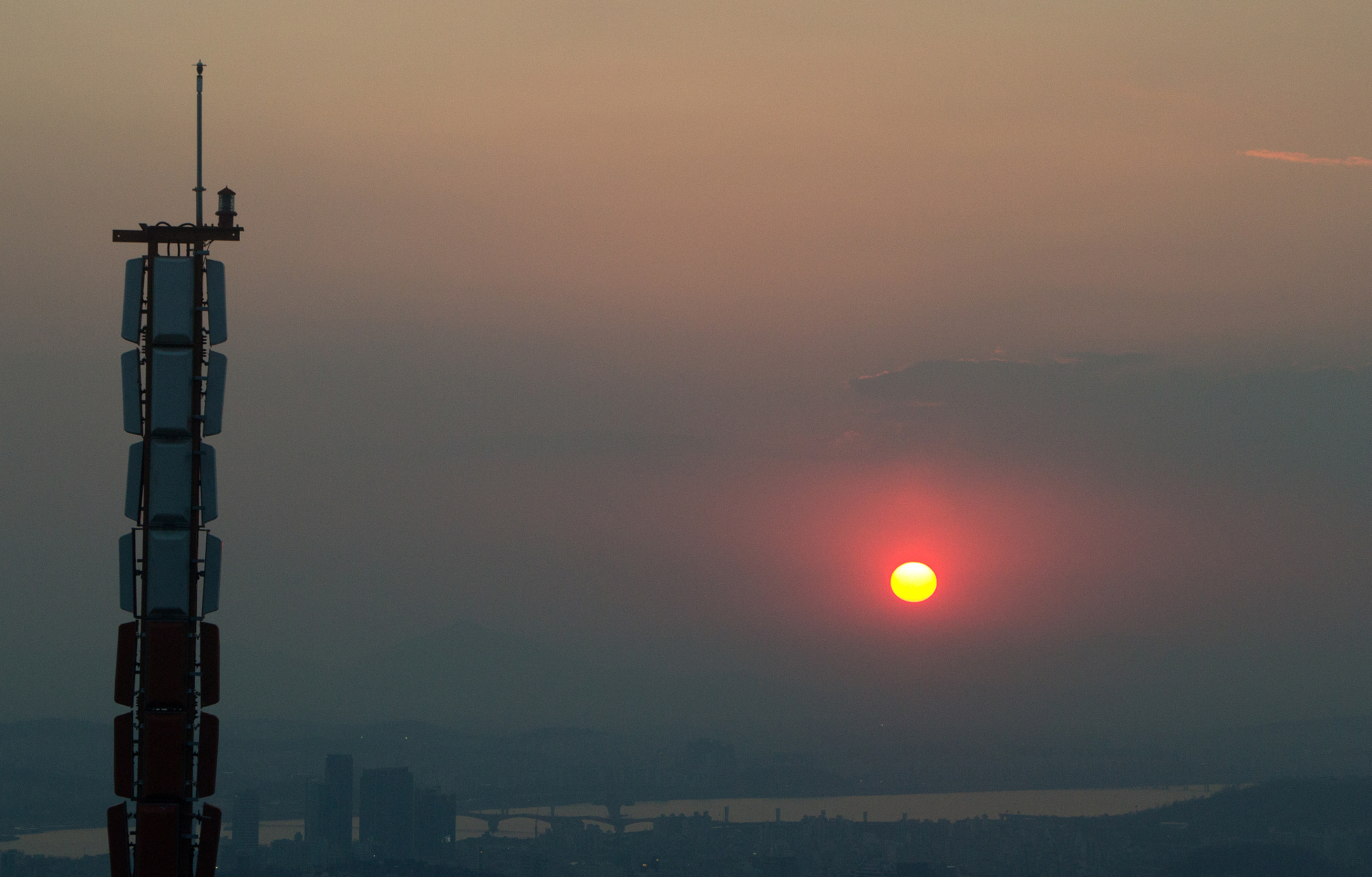 Canon EOS 60D sample photo. Namsan tower seoul photography