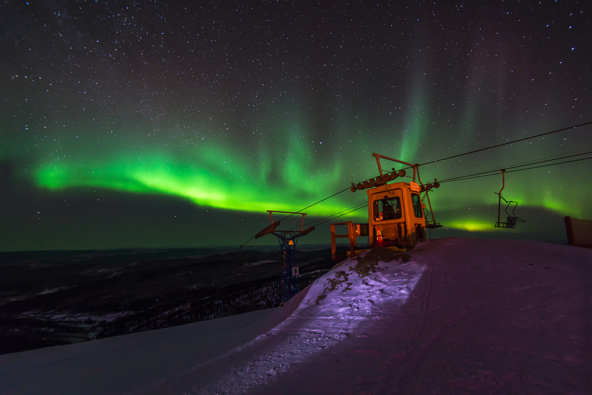 Nikon D800E + Nikon AF-S Nikkor 16-35mm F4G ED VR sample photo. Aurora borealis photography