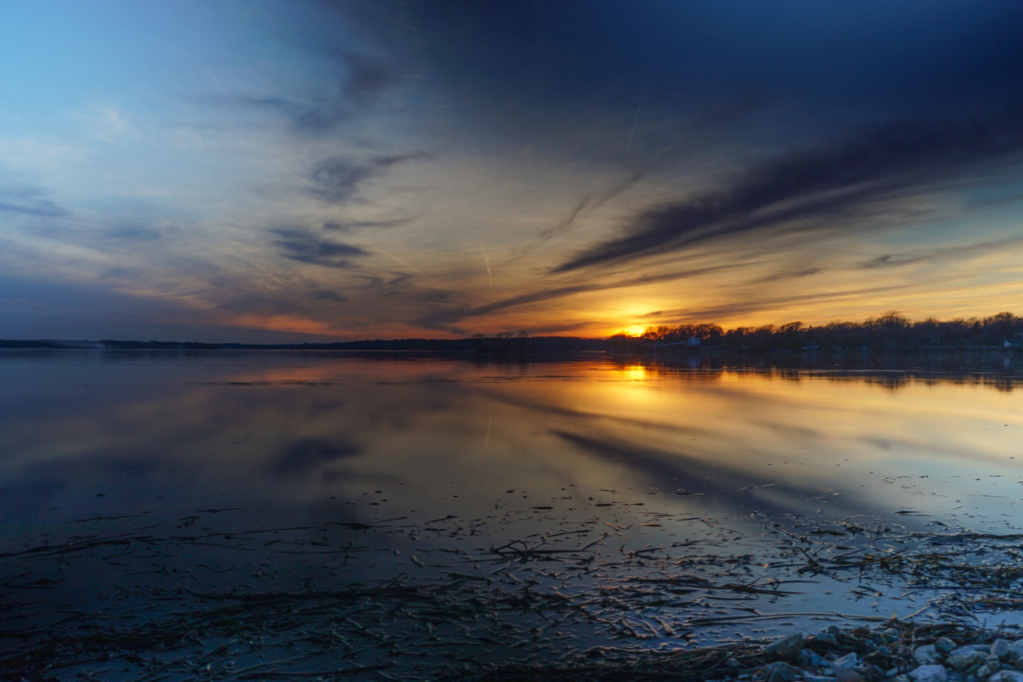 Sony a6000 sample photo. Pewaukee lake photography