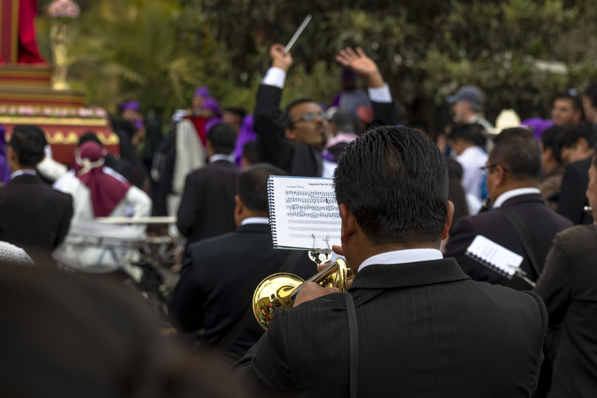 Canon EF 24-70mm F2.8L II USM sample photo. Lent processional antigua photography