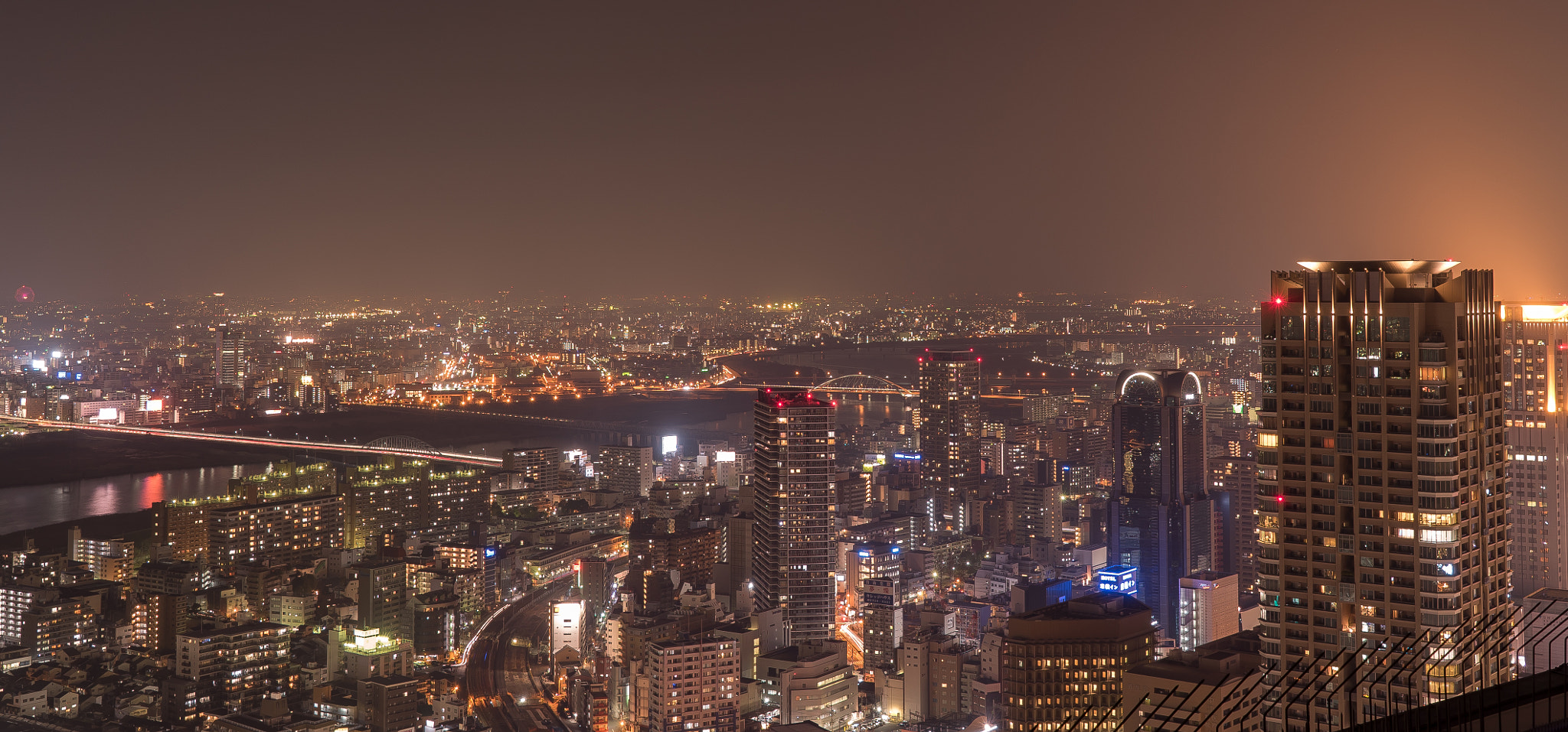 Sony a7S sample photo. Umeda sky building photography