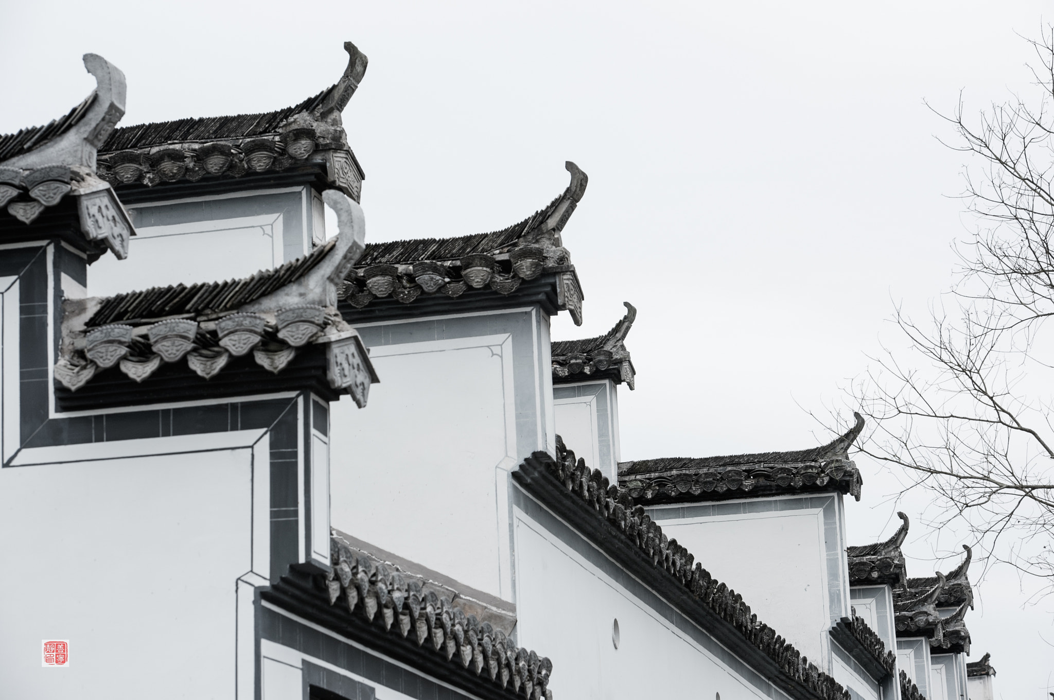 Nikon AF-S Nikkor 70-200mm F2.8G ED VR II sample photo. 西递 photography
