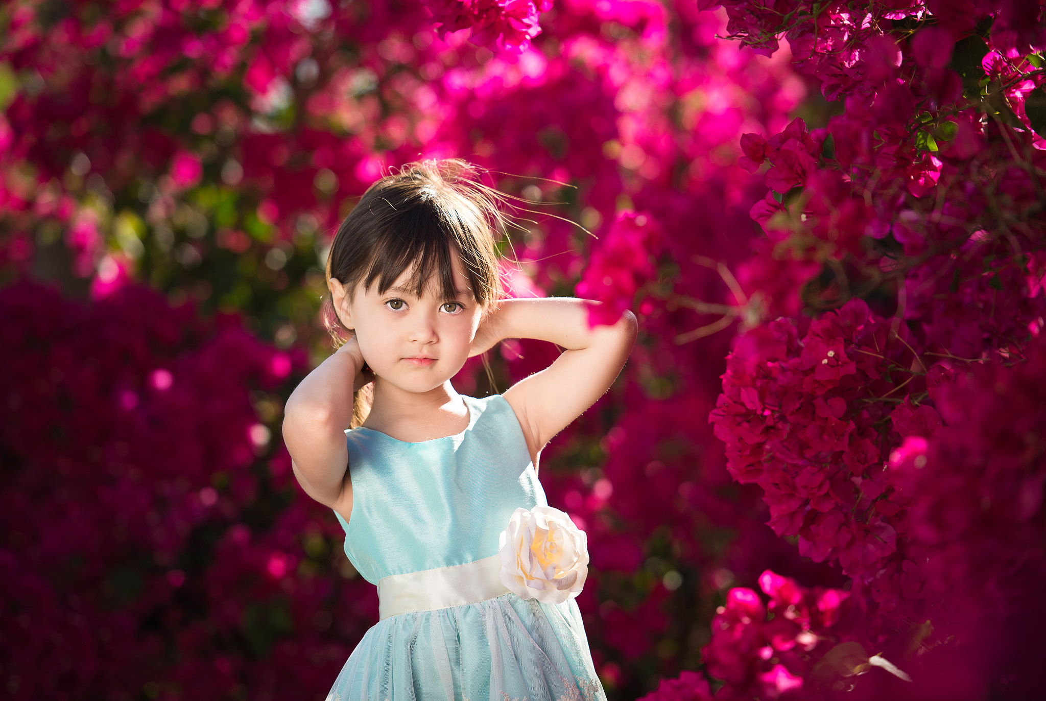 Nikon AF-S Nikkor 70-200mm F2.8G ED VR II sample photo. Little princess photography