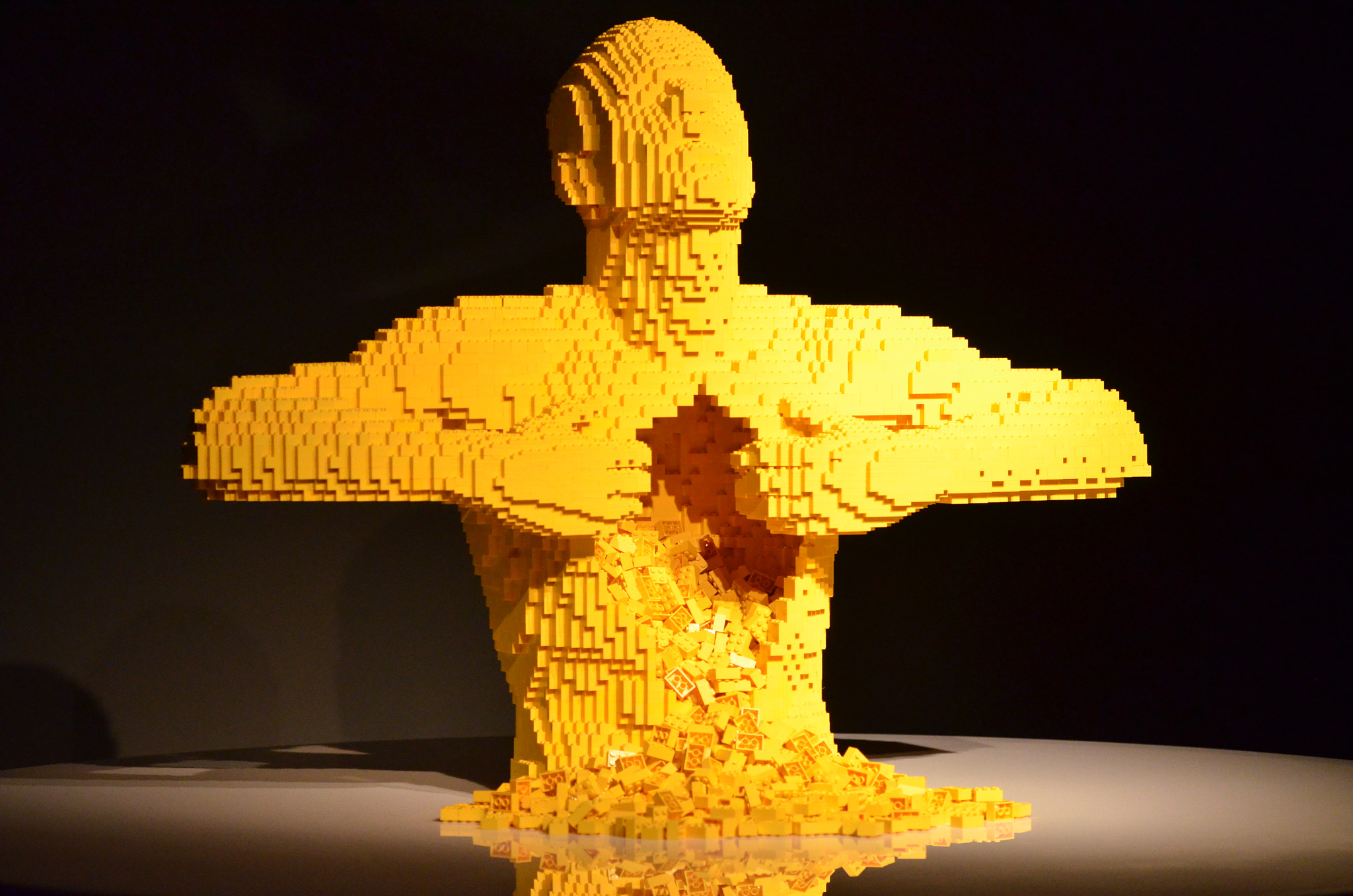 Nikon AF-S Nikkor 70-200mm F2.8G ED VR II sample photo. Lego fine art photography