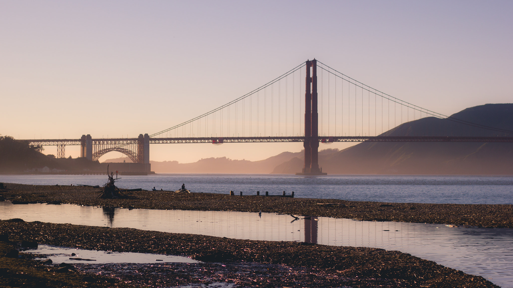 Canon EOS 550D (EOS Rebel T2i / EOS Kiss X4) + Canon EF 50mm F1.8 STM sample photo. Golden gate bridge 1 photography