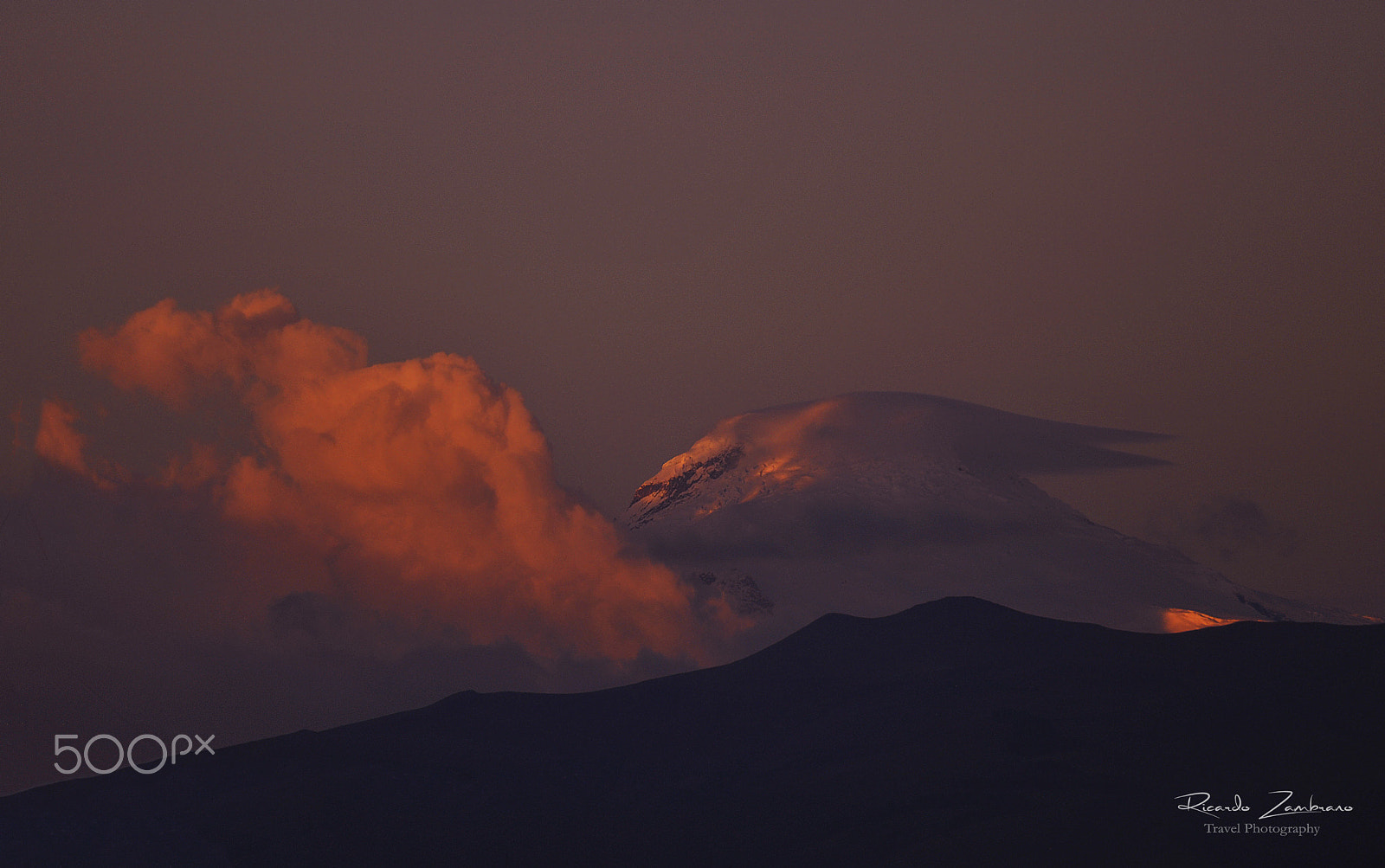 Nikon D300 + Tamron SP 70-300mm F4-5.6 Di VC USD sample photo. Volcan cayambe 5790 msnm photography