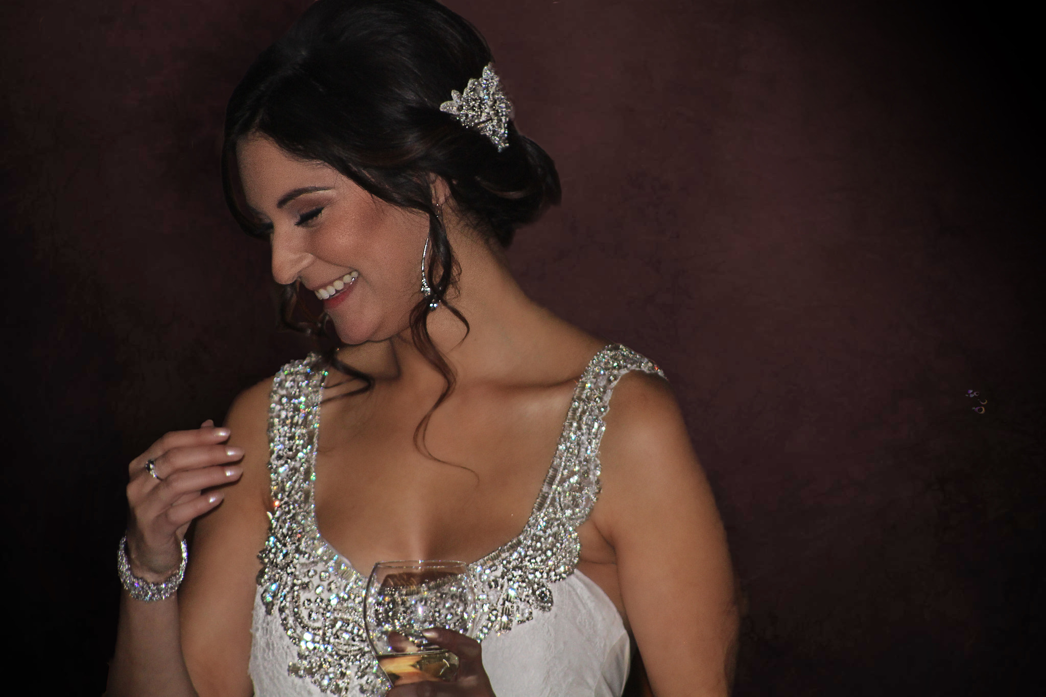 Canon EOS 1200D (EOS Rebel T5 / EOS Kiss X70 / EOS Hi) + EF75-300mm f/4-5.6 sample photo. Candid wedding moment of the bride photography