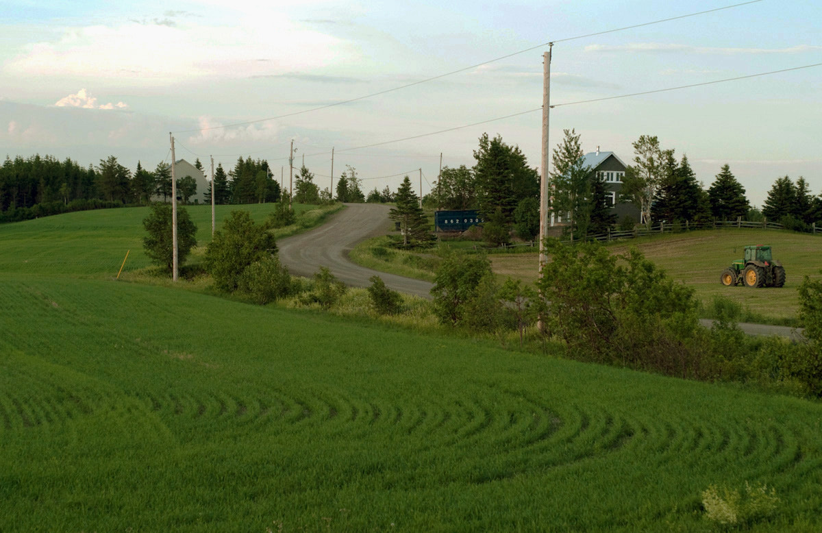 Nikon D200 sample photo. Rural quebec photography